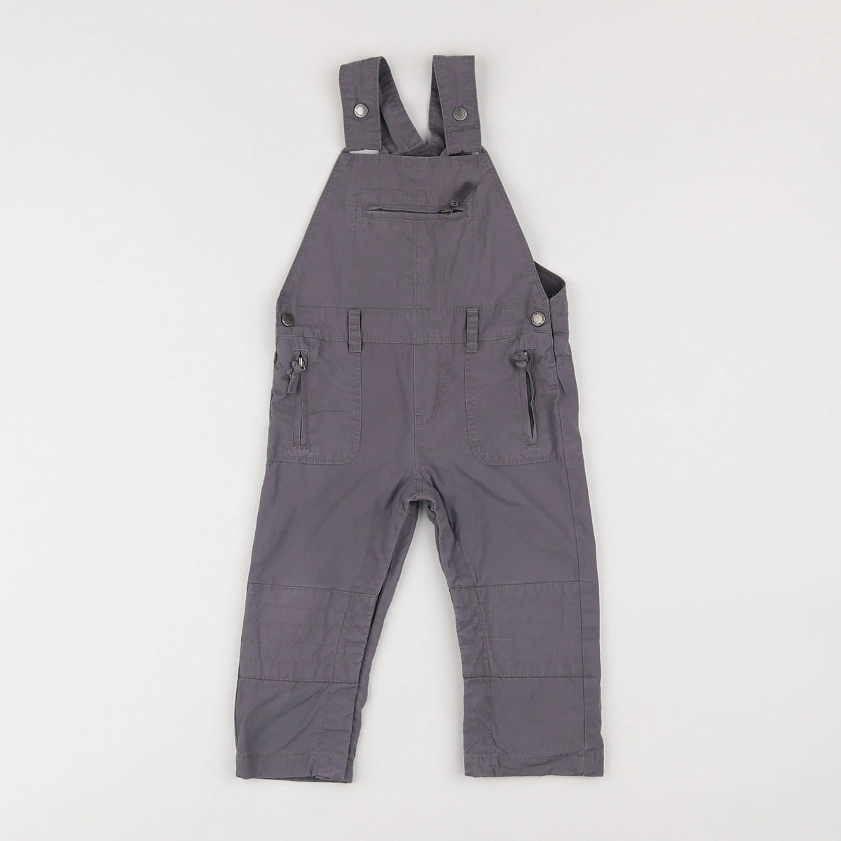 Vertbaudet - salopette gris - 18 mois