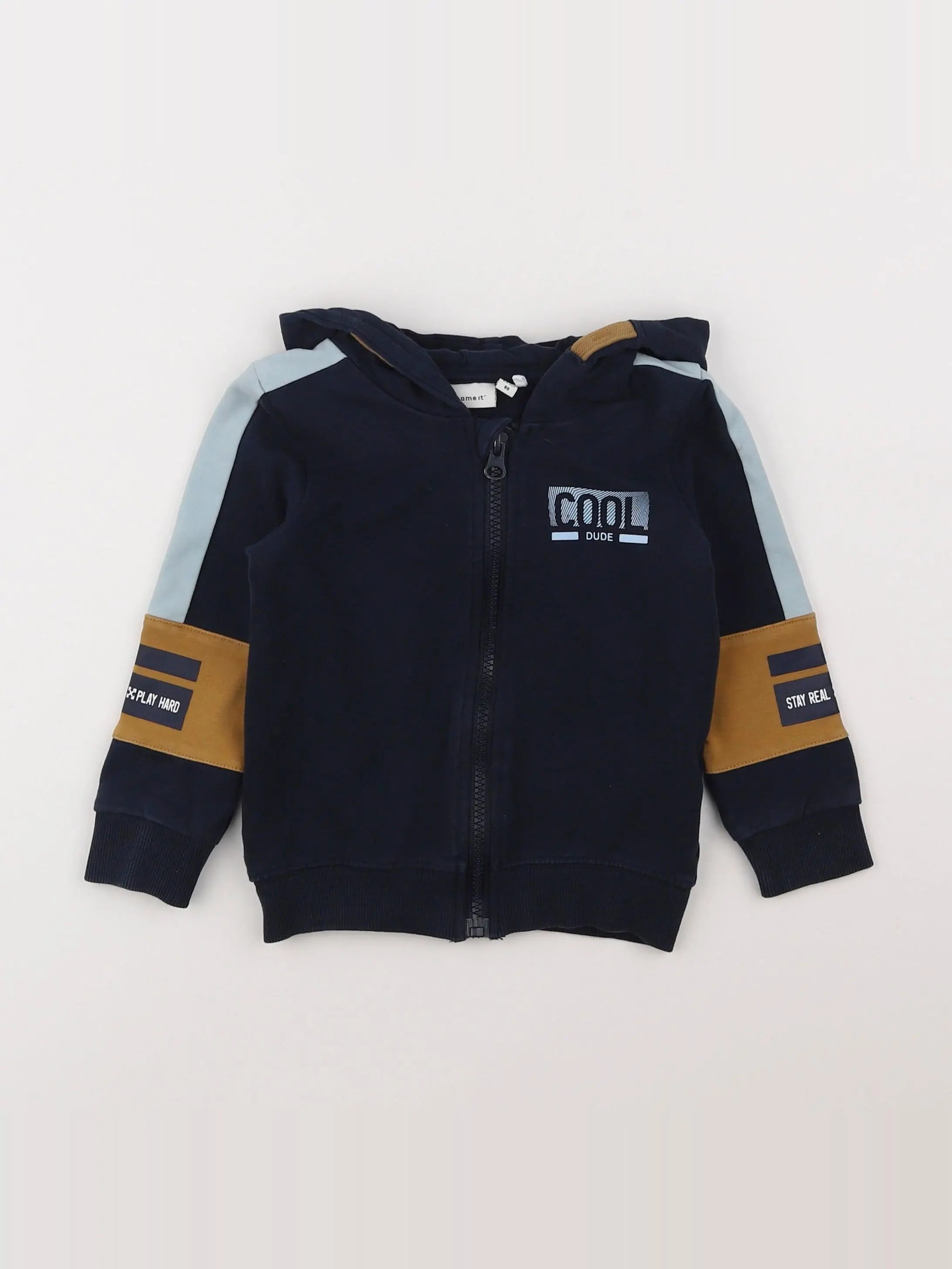 Name it - sweat bleu - 12/18 mois