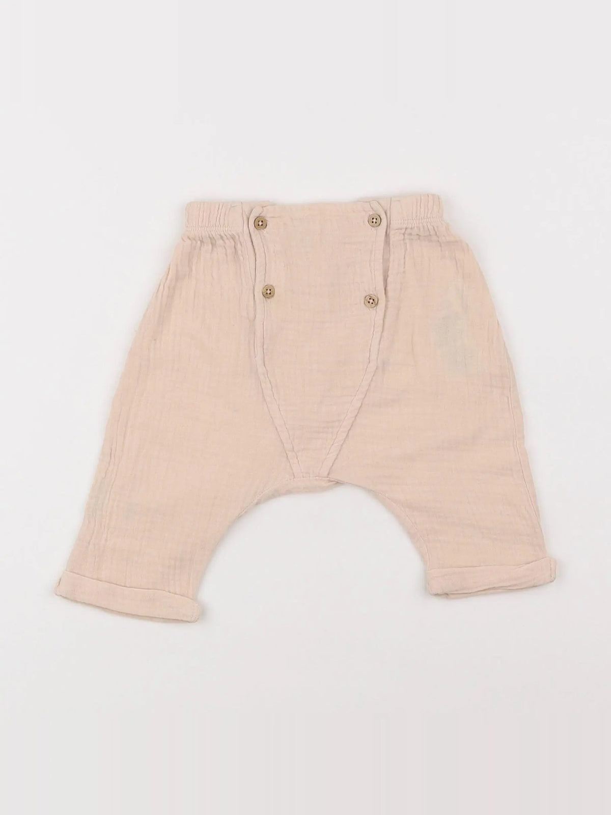 Emile et Ida - sarouel beige - 6 mois