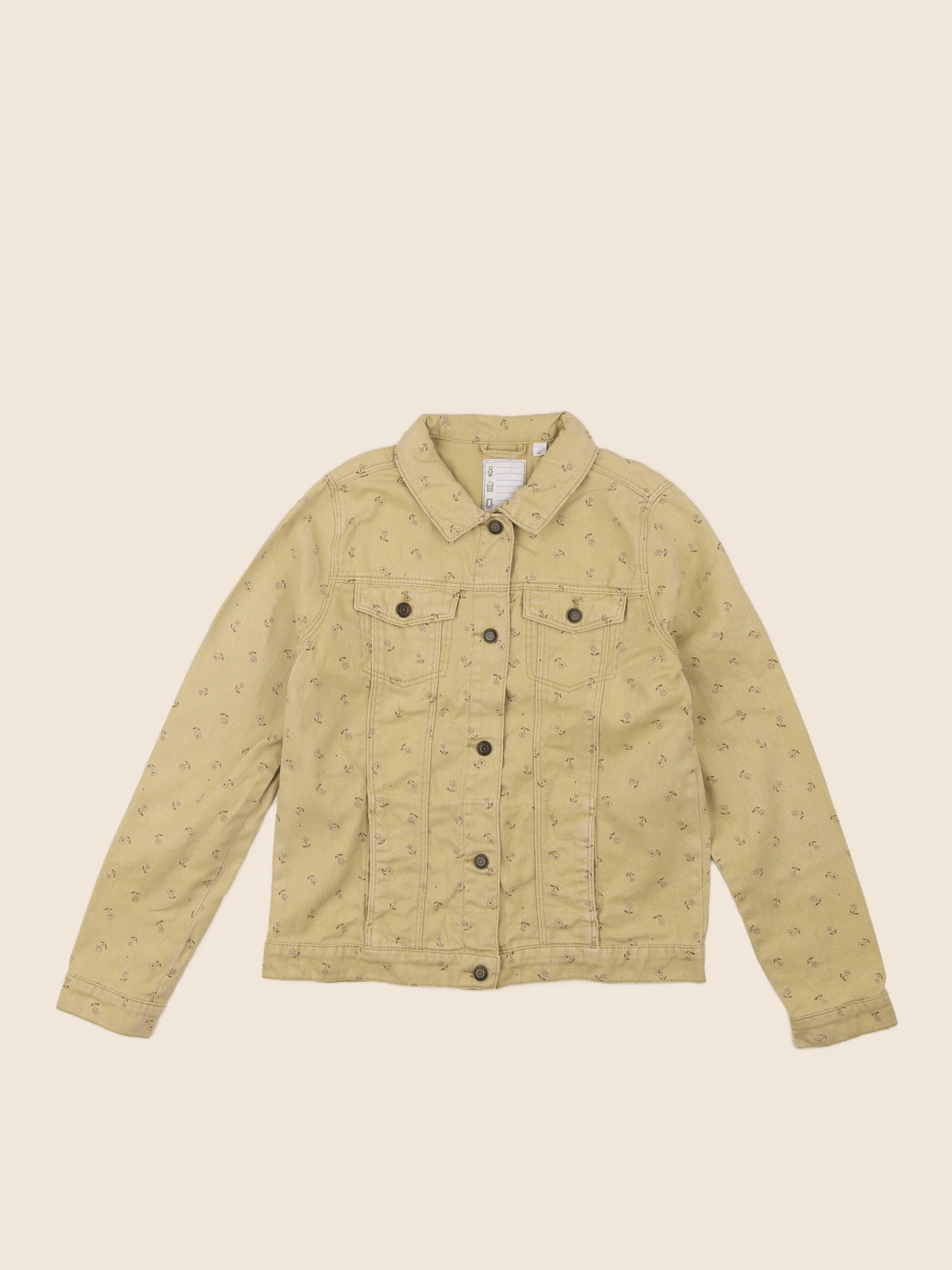 Vertbaudet - veste jaune - 12 ans