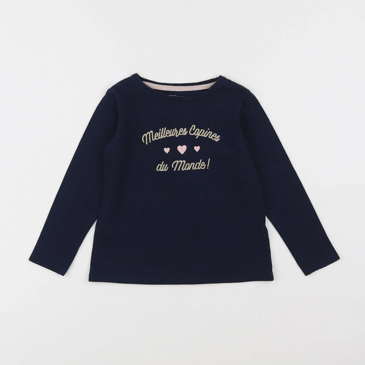 Vertbaudet - tee-shirt bleu - 3 ans
