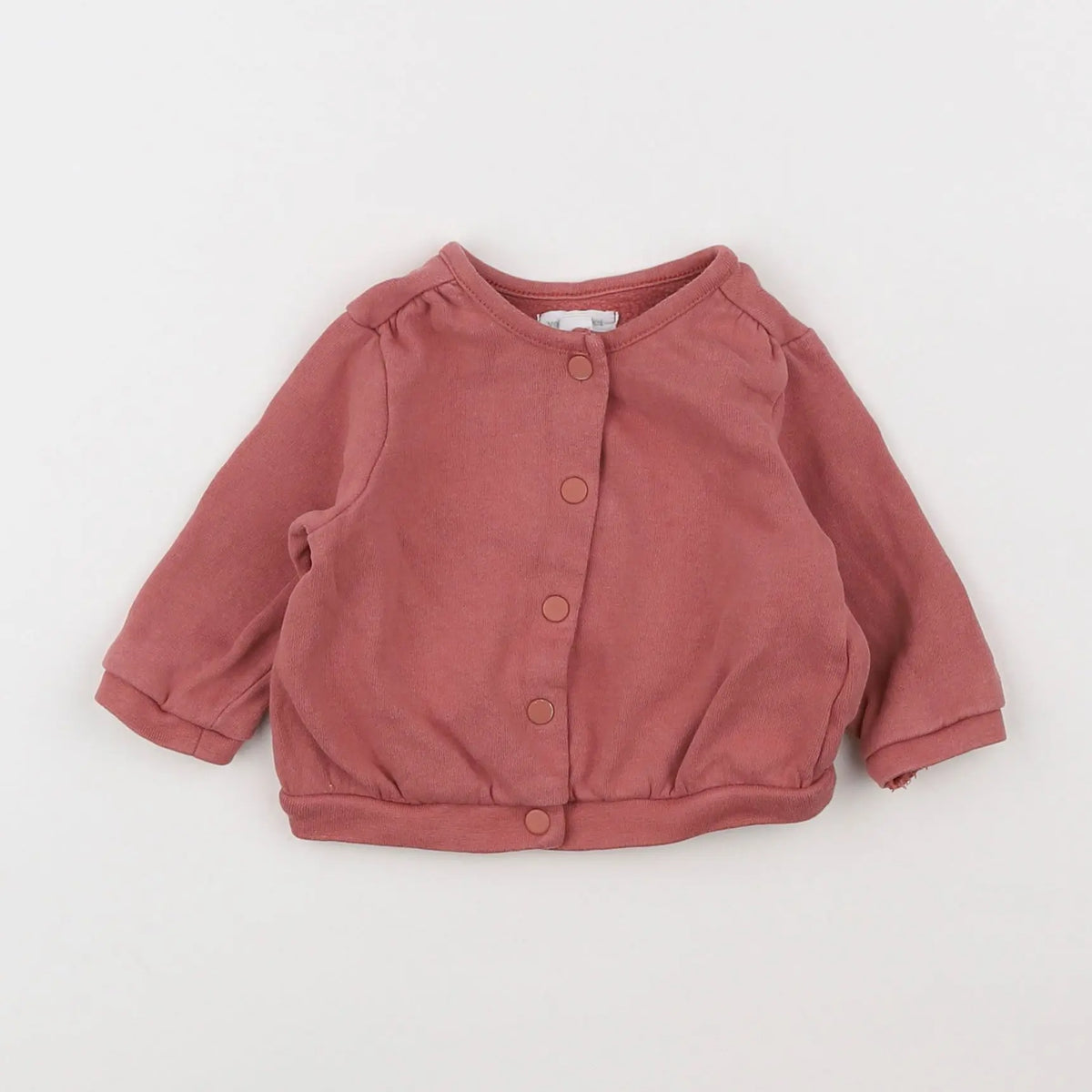 Vertbaudet - gilet rose - 3 mois