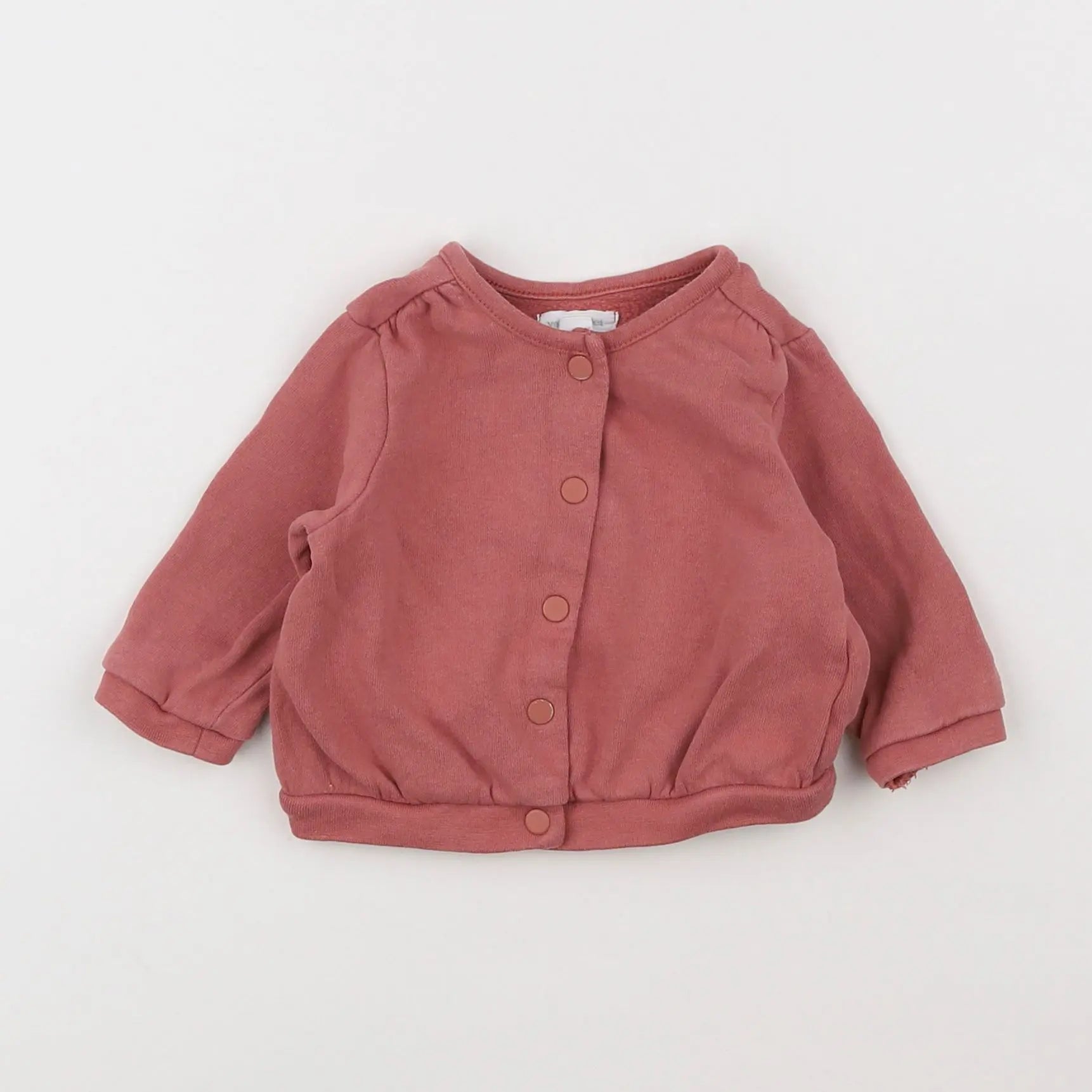 Vertbaudet - gilet rose - 3 mois