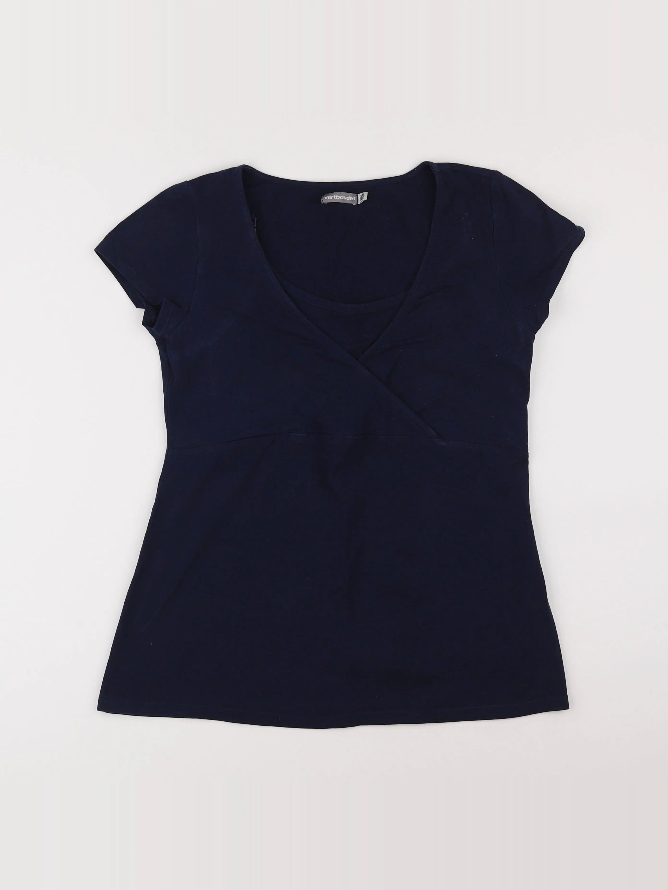 Vertbaudet - tee-shirt allaitement, grossesse noir - 34 à 36
