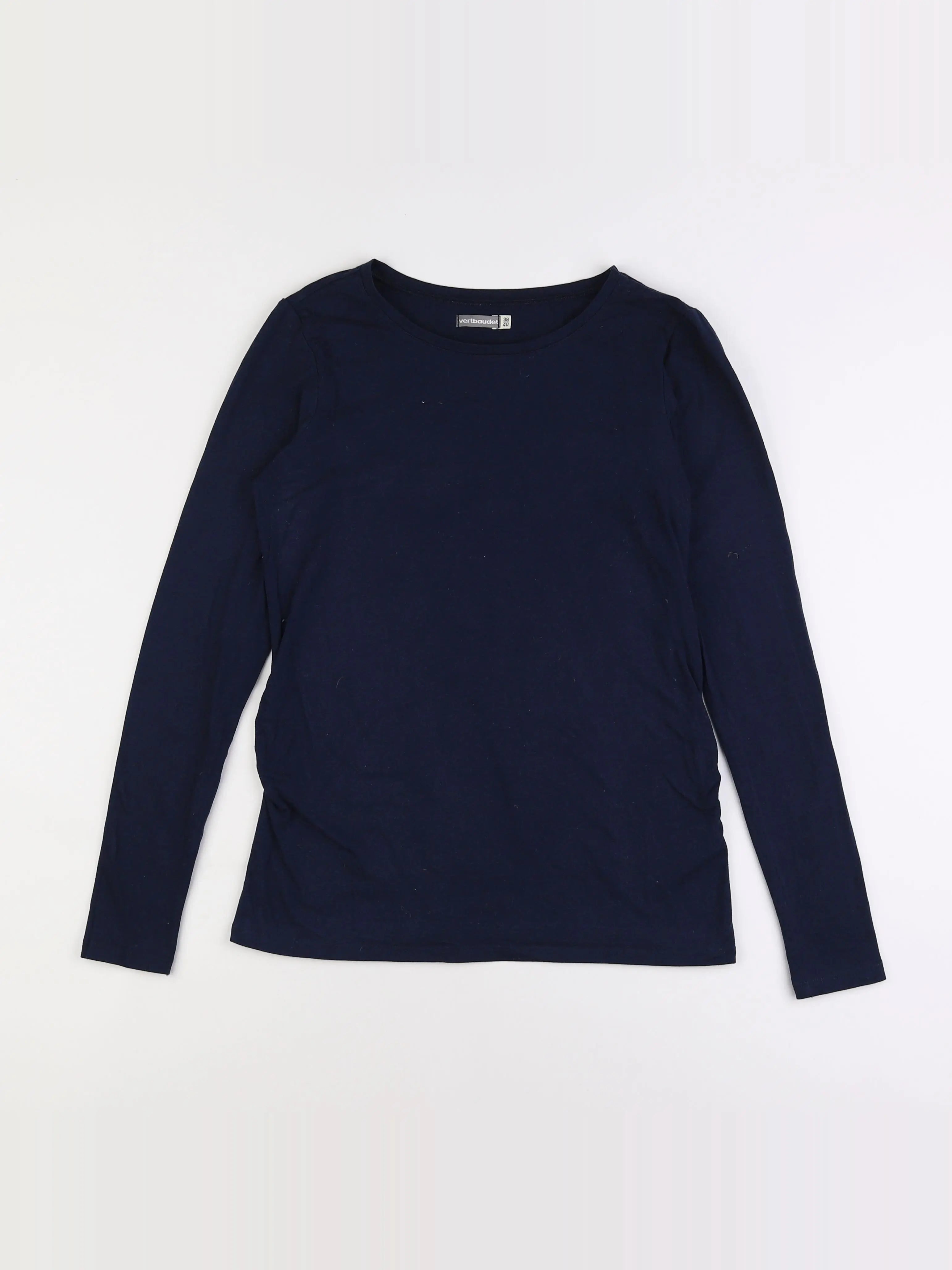 Vertbaudet - tee-shirt grossesse bleu - 38 à 40