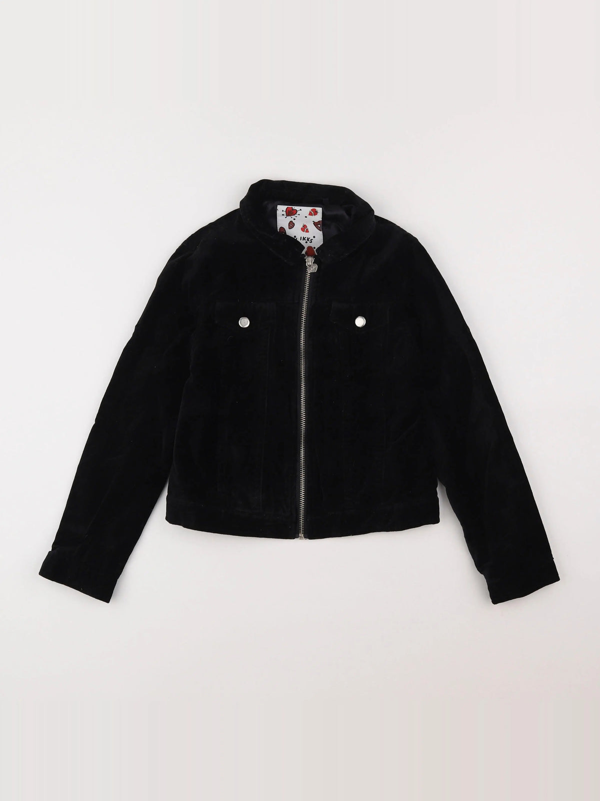 IKKS - veste noir - 10 ans