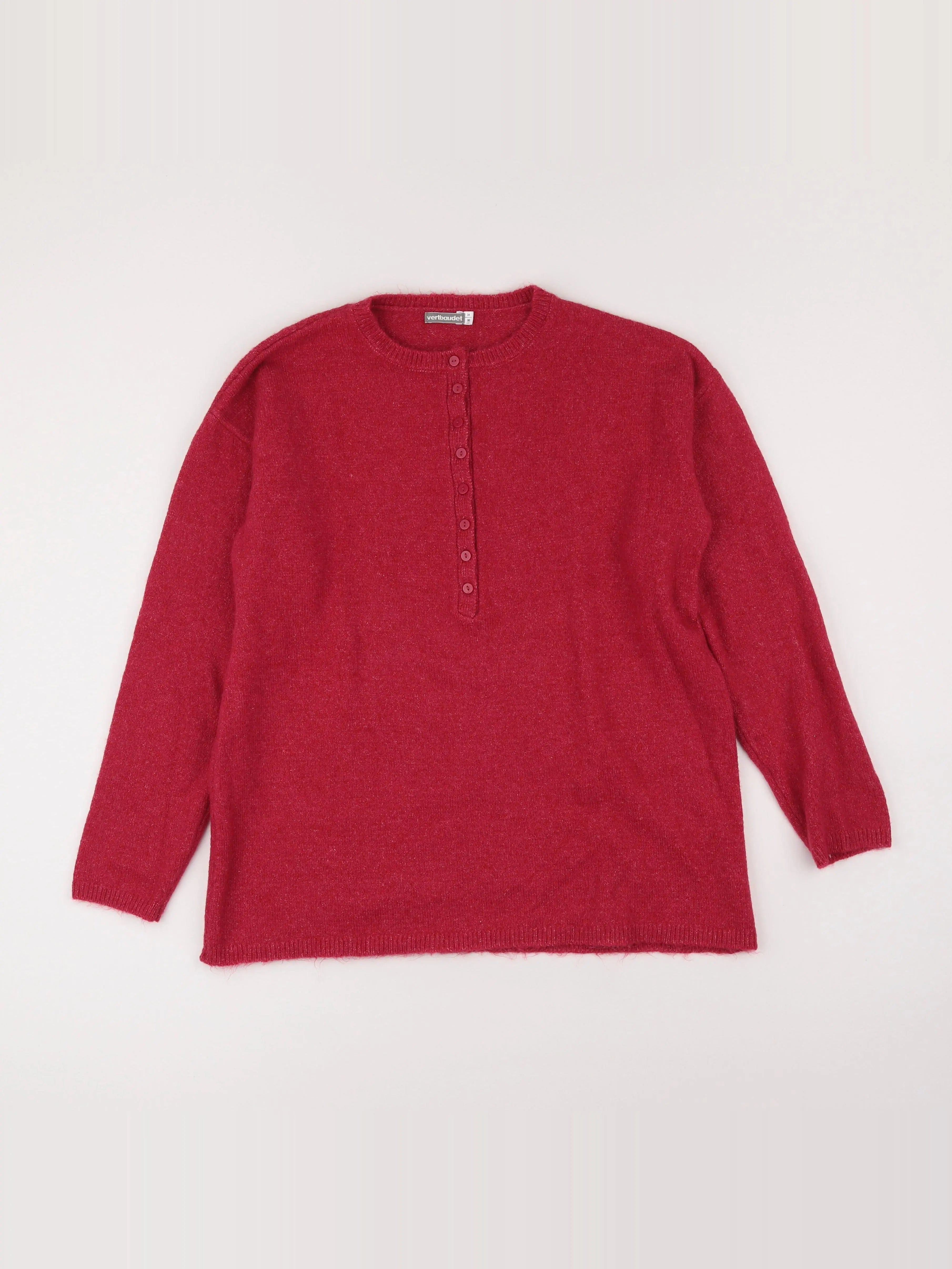 Vertbaudet - pull grossesse rose - 34 à 36