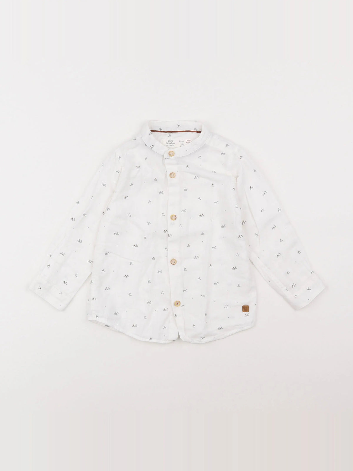 Zara - chemise blanc - 18 mois à 2 ans
