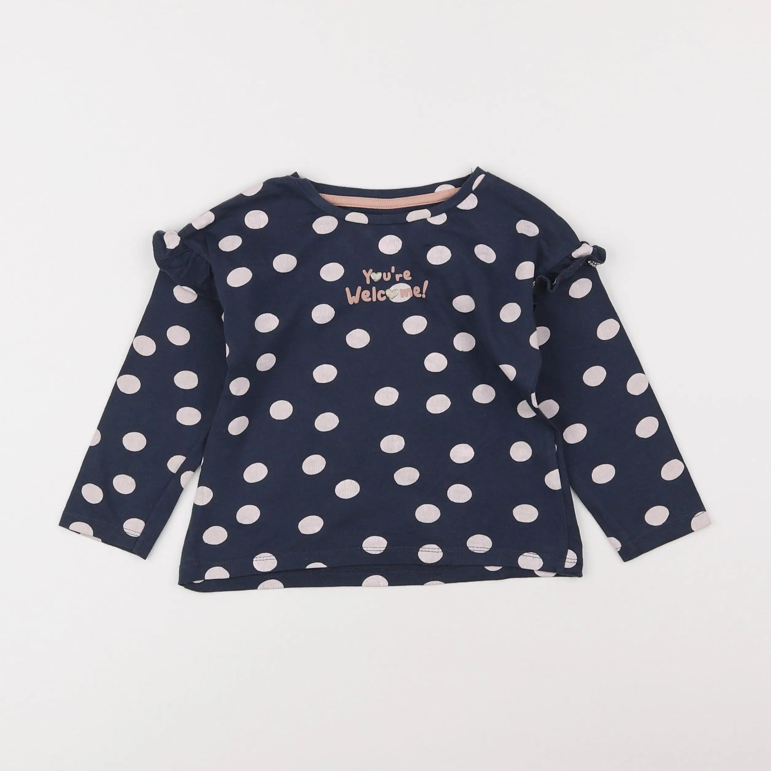 Vertbaudet - tee-shirt gris - 3 ans