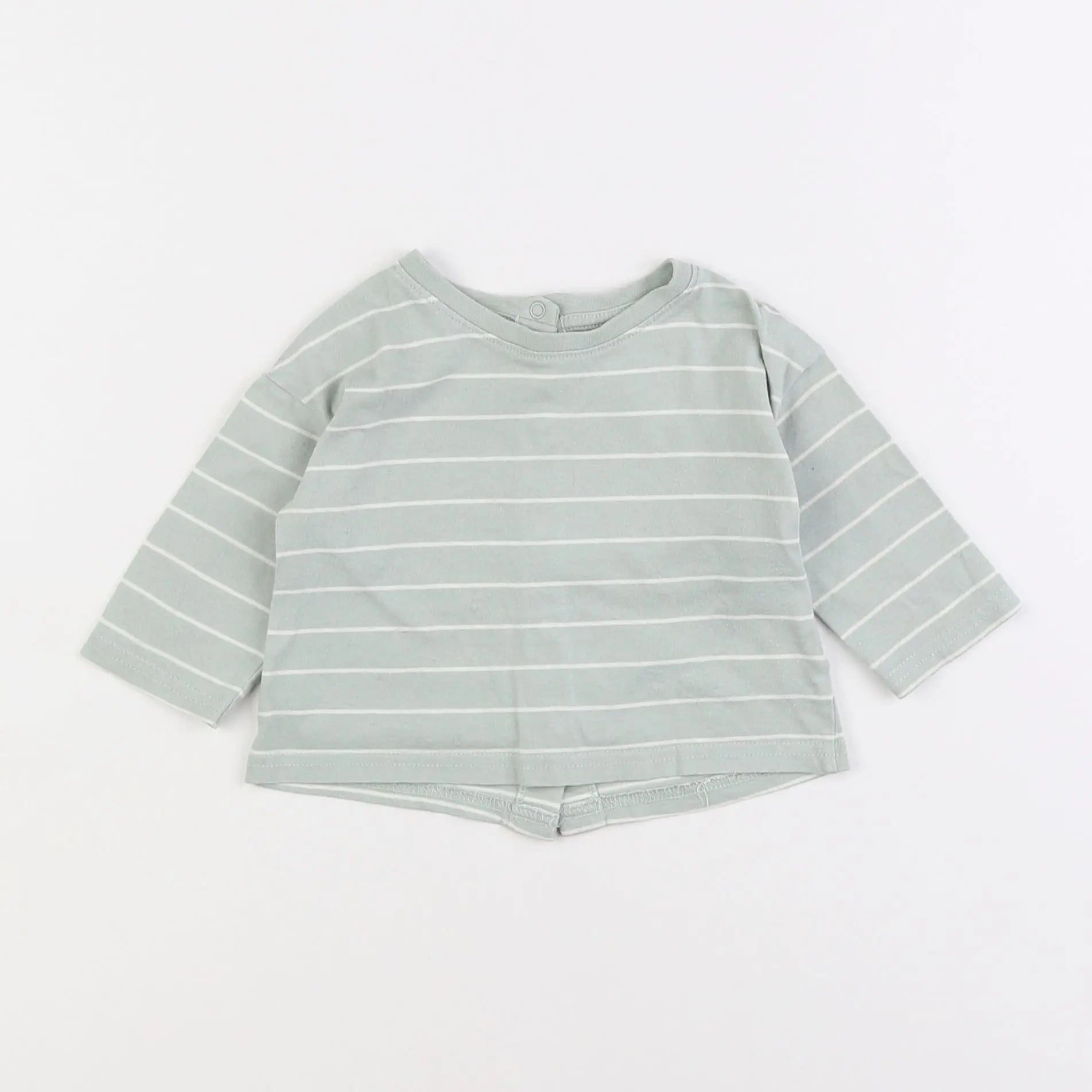 Vertbaudet - tee-shirt vert - 6 mois