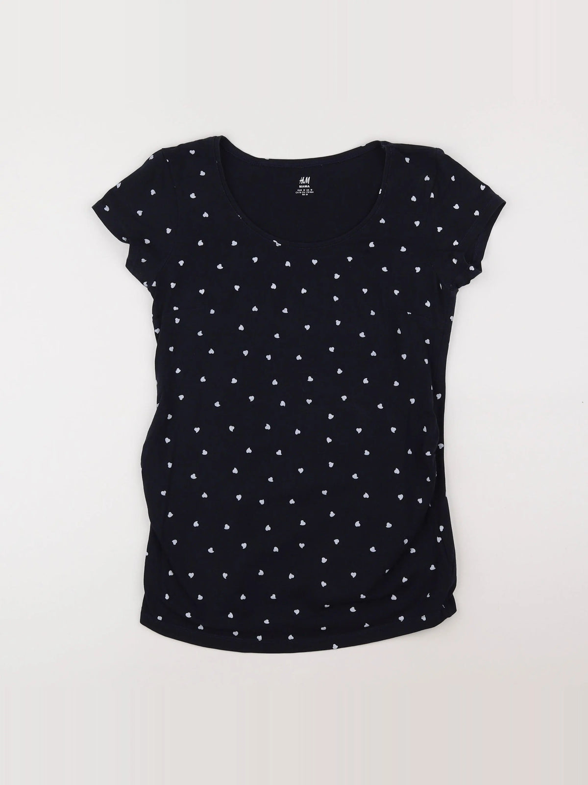 H&M - tee-shirt grossesse bleu - 38