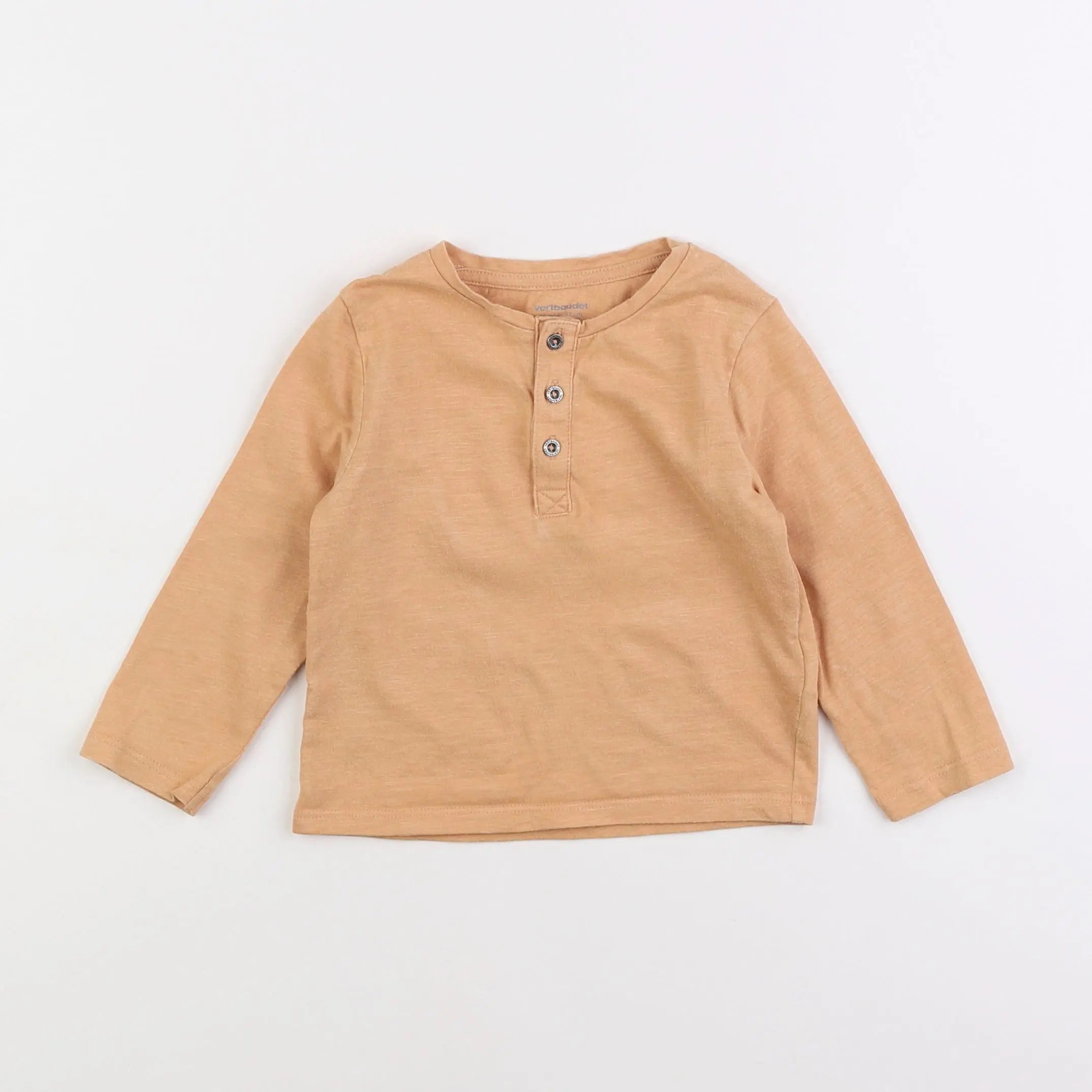 Vertbaudet - tee-shirt orange - 18 mois