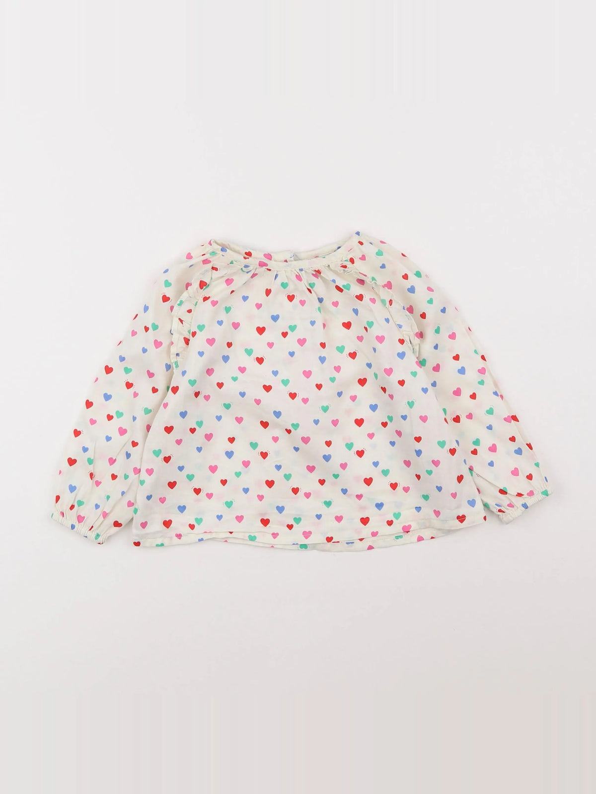 Tape à l'oeil - blouse multicolore, blanc - 18 mois