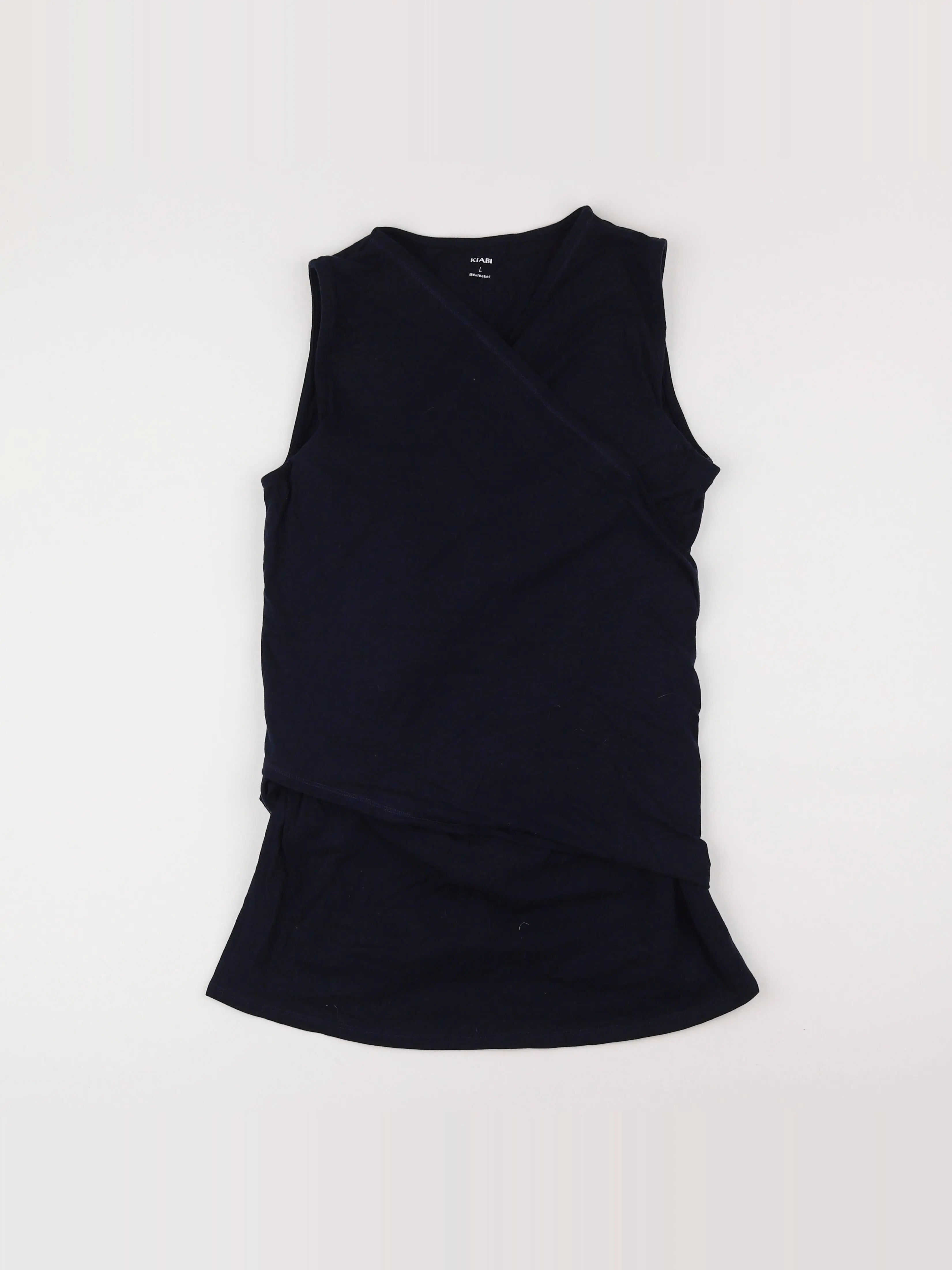 Kiabi - débardeur grossesse bleu - 40