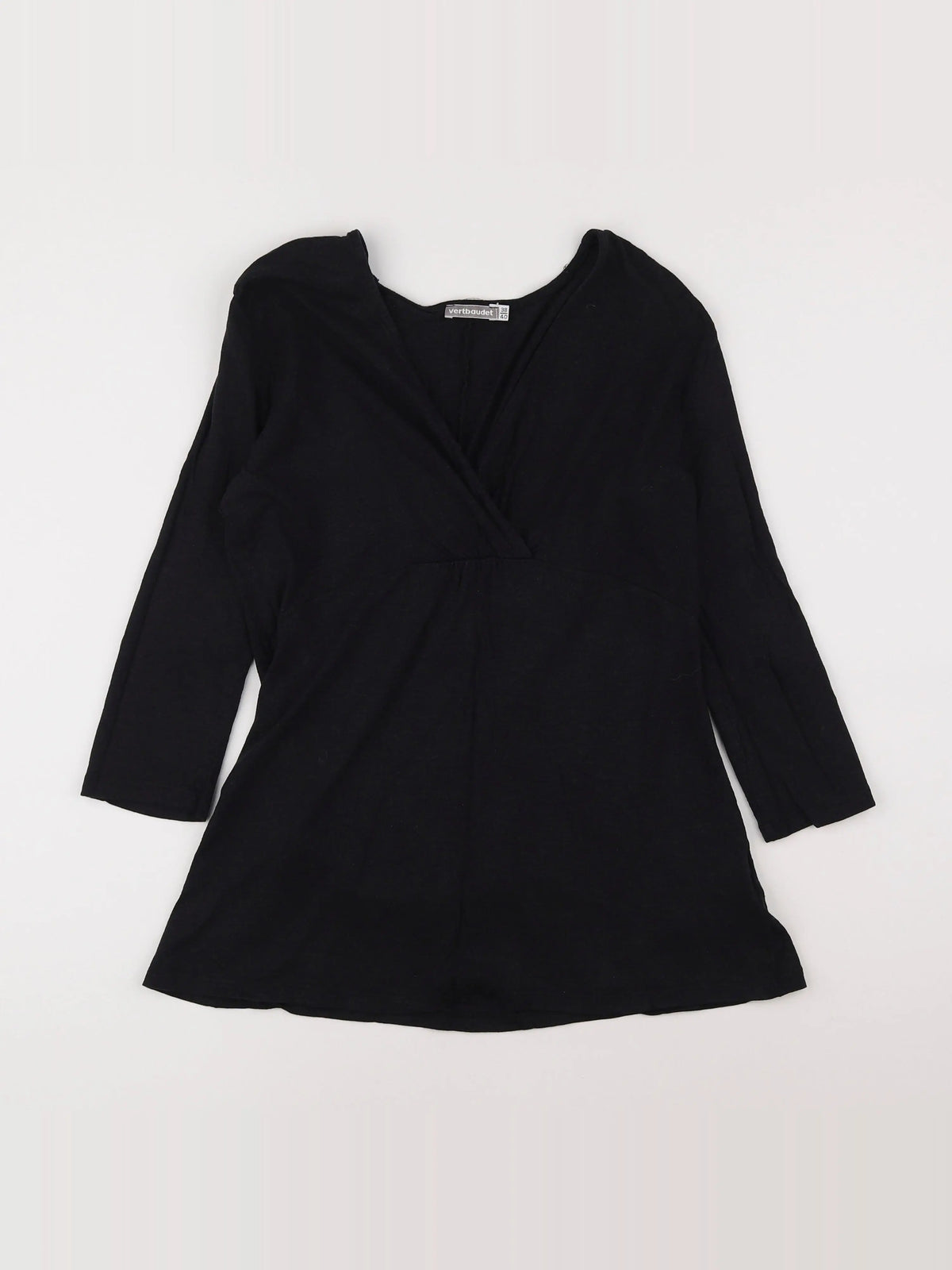 Vertbaudet - tee-shirt grossesse noir - 38 à 40