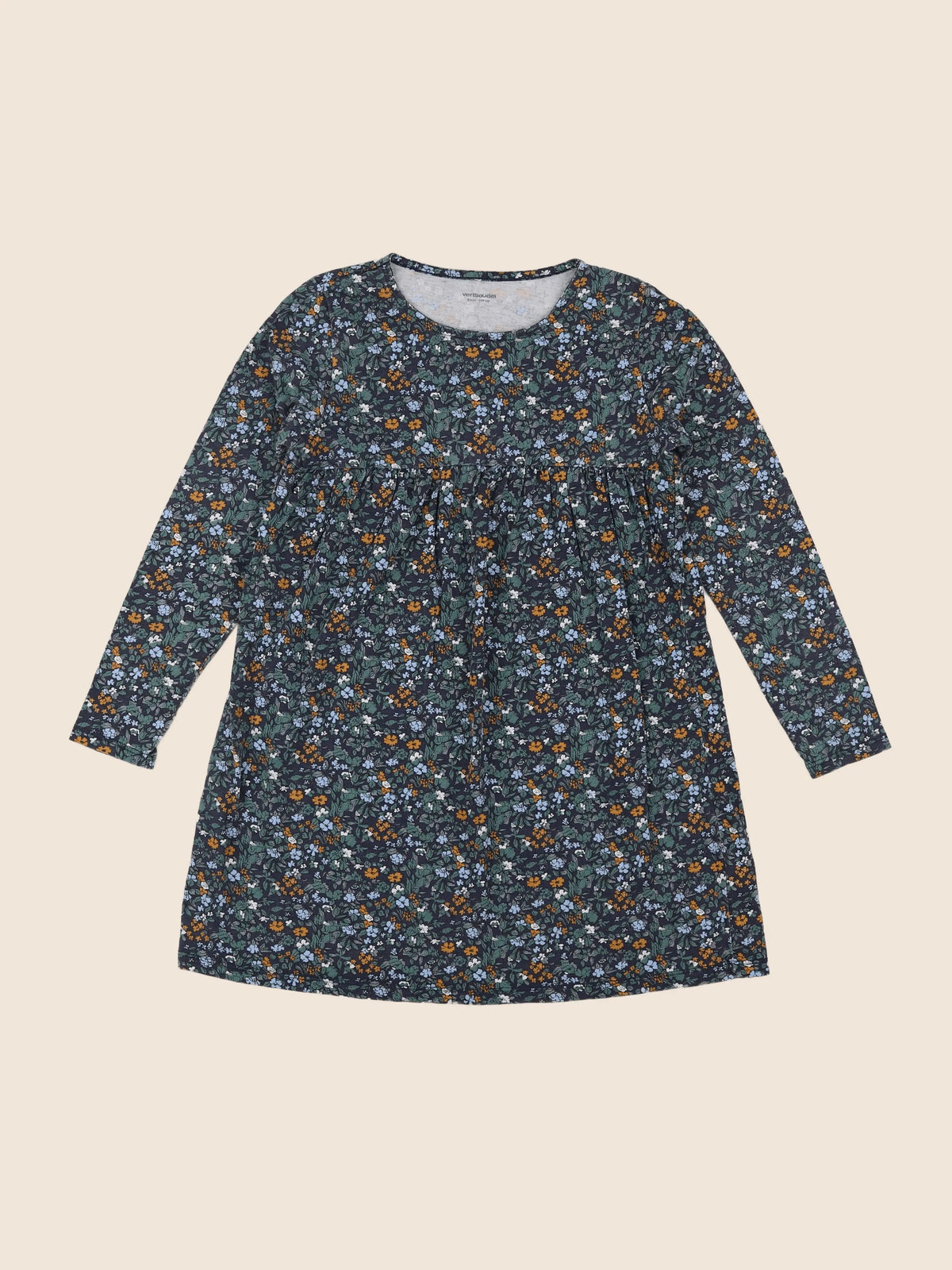 Vertbaudet - robe vert - 8 ans