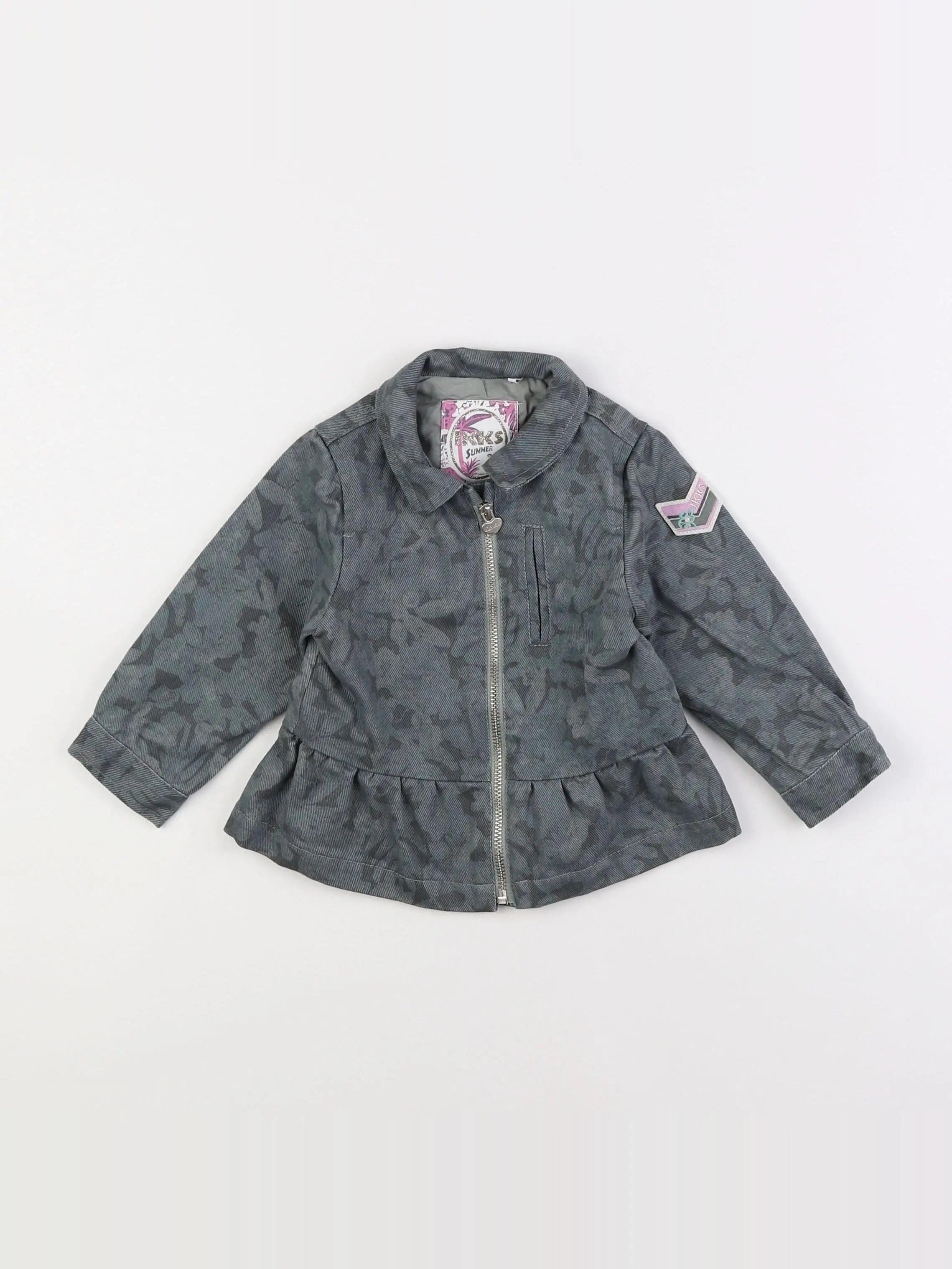 IKKS - veste vert - 18 mois