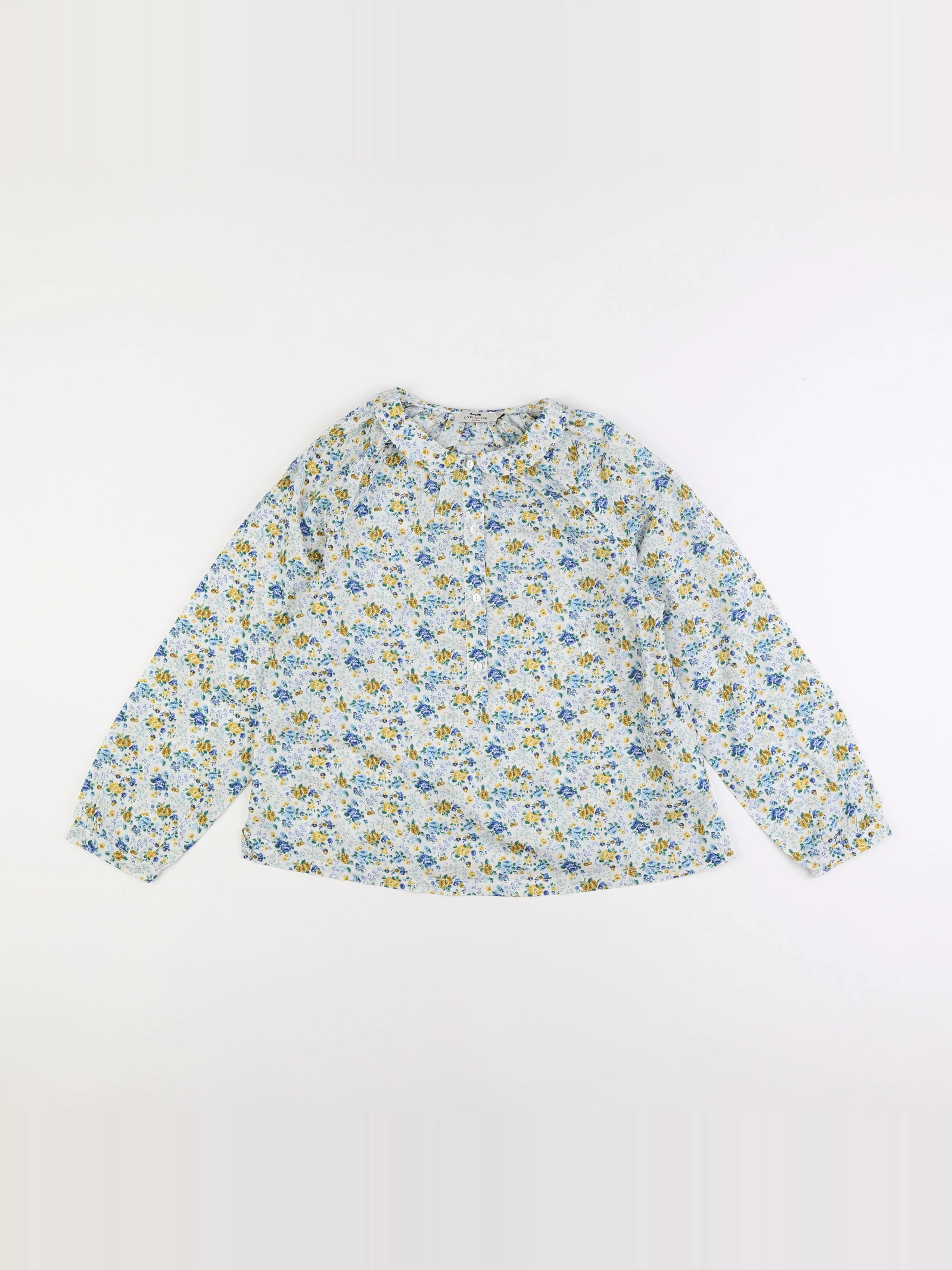 Cyrillus - blouse multicolore - 10 ans