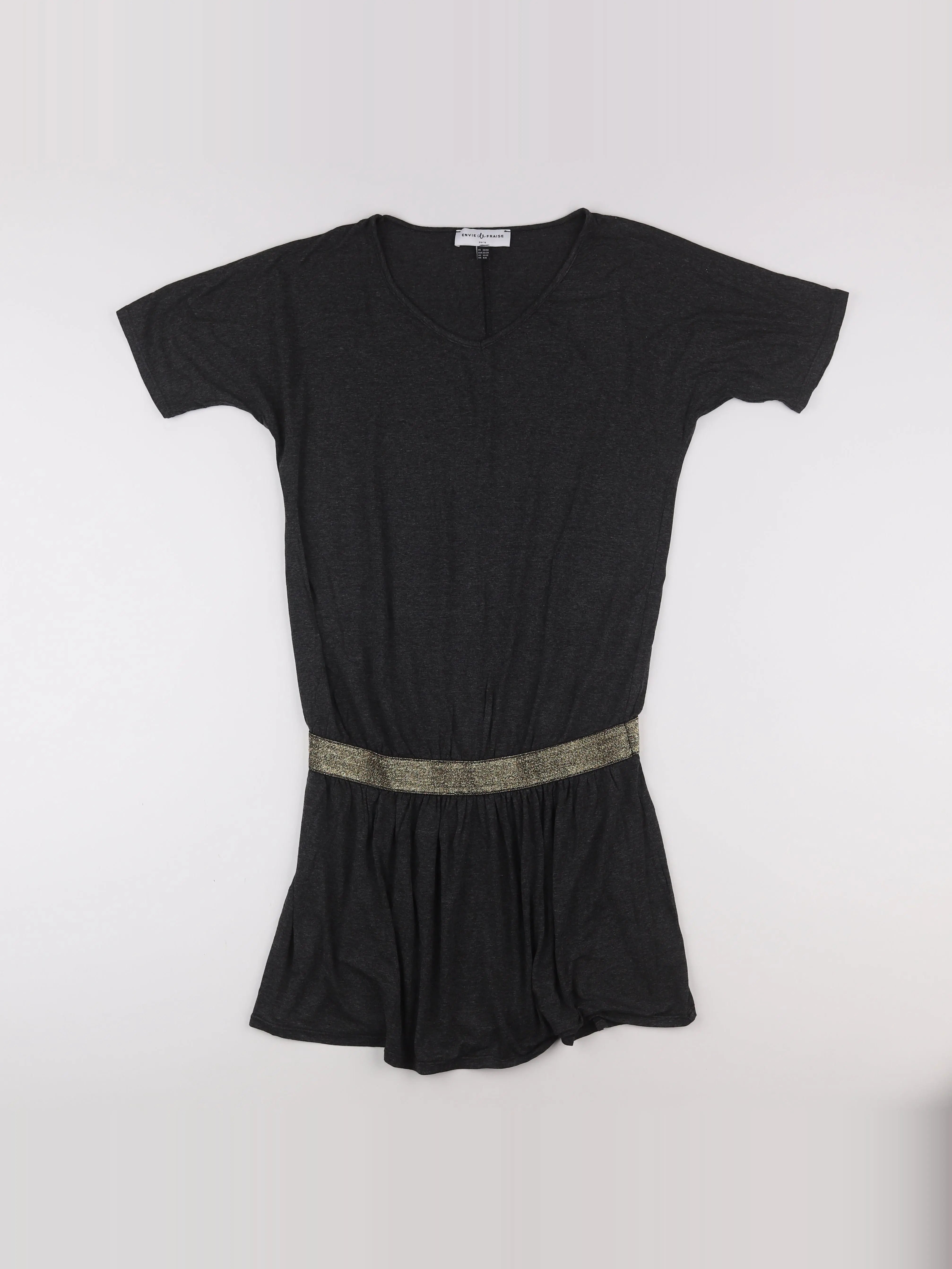 Envie de fraise - robe grossesse gris - 38 à 40