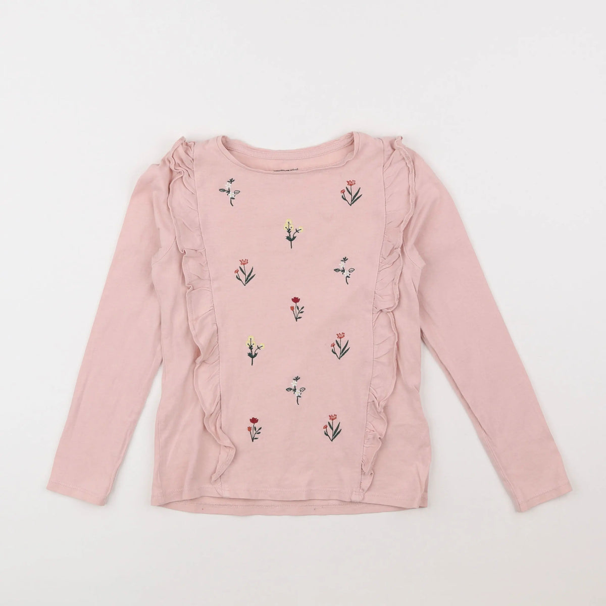 Vertbaudet - tee-shirt rose - 8 ans