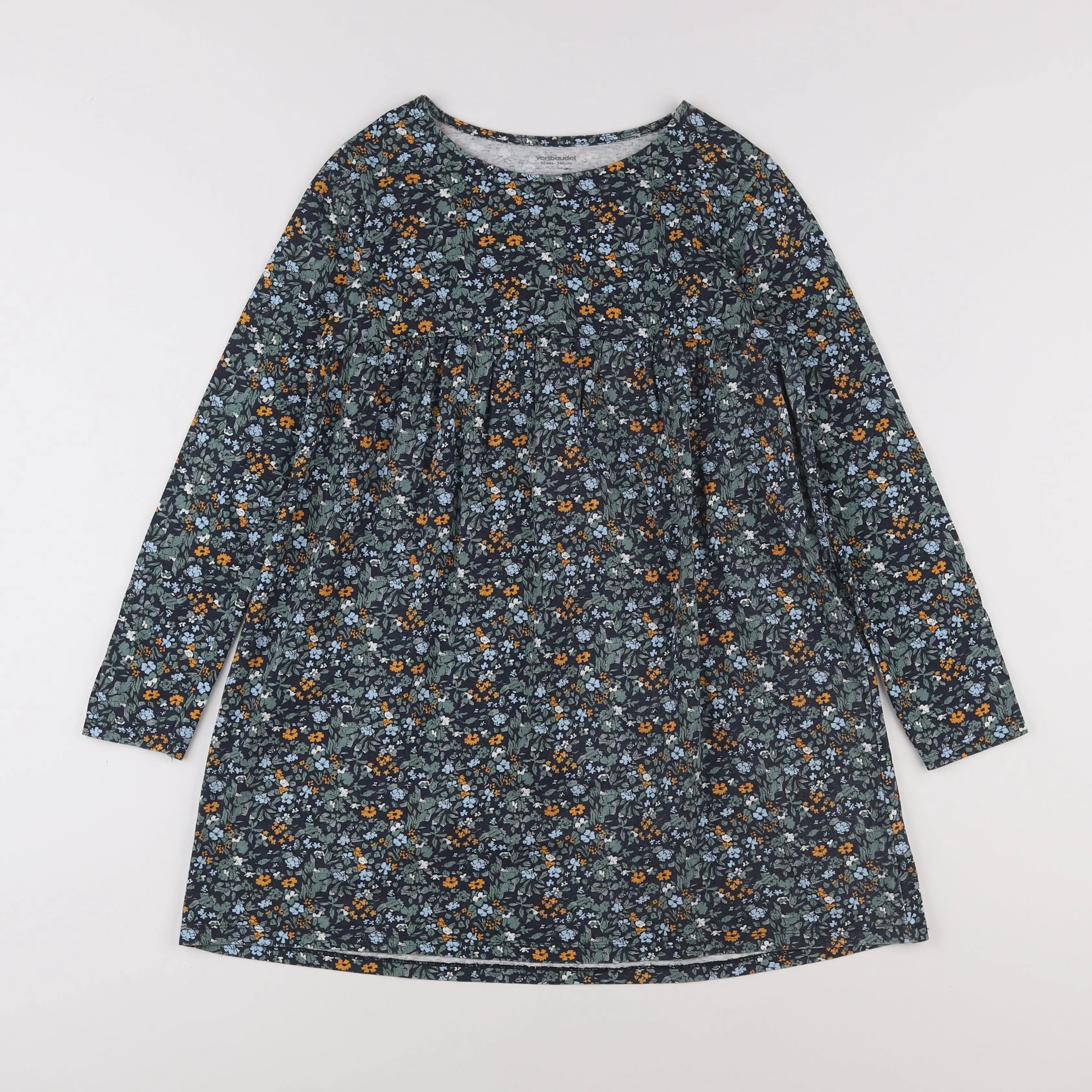 Vertbaudet - robe multicolore - 10 ans