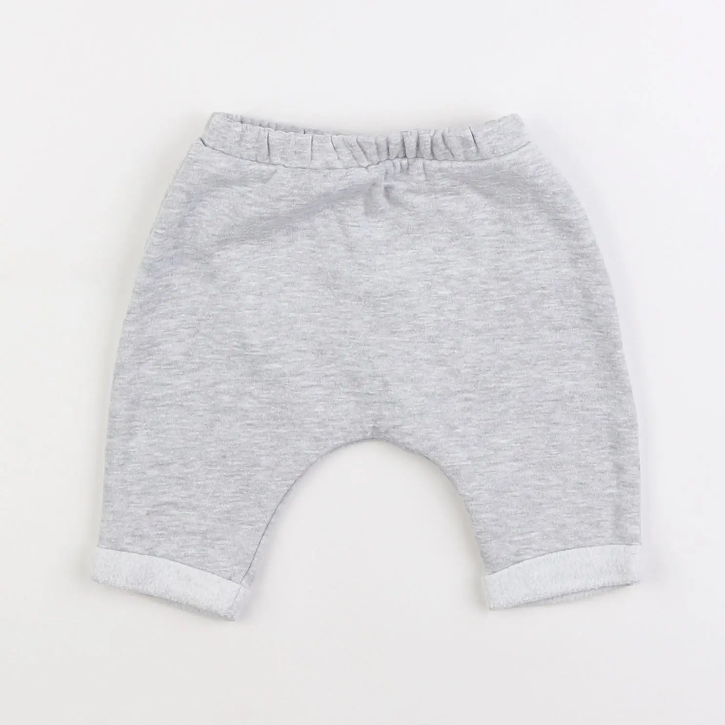 Vertbaudet - pantalon gris - 3 mois