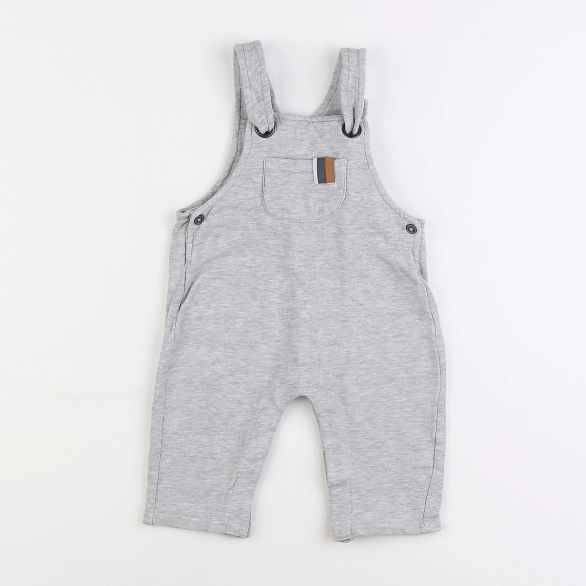 Vertbaudet - combinaison gris - 12 mois