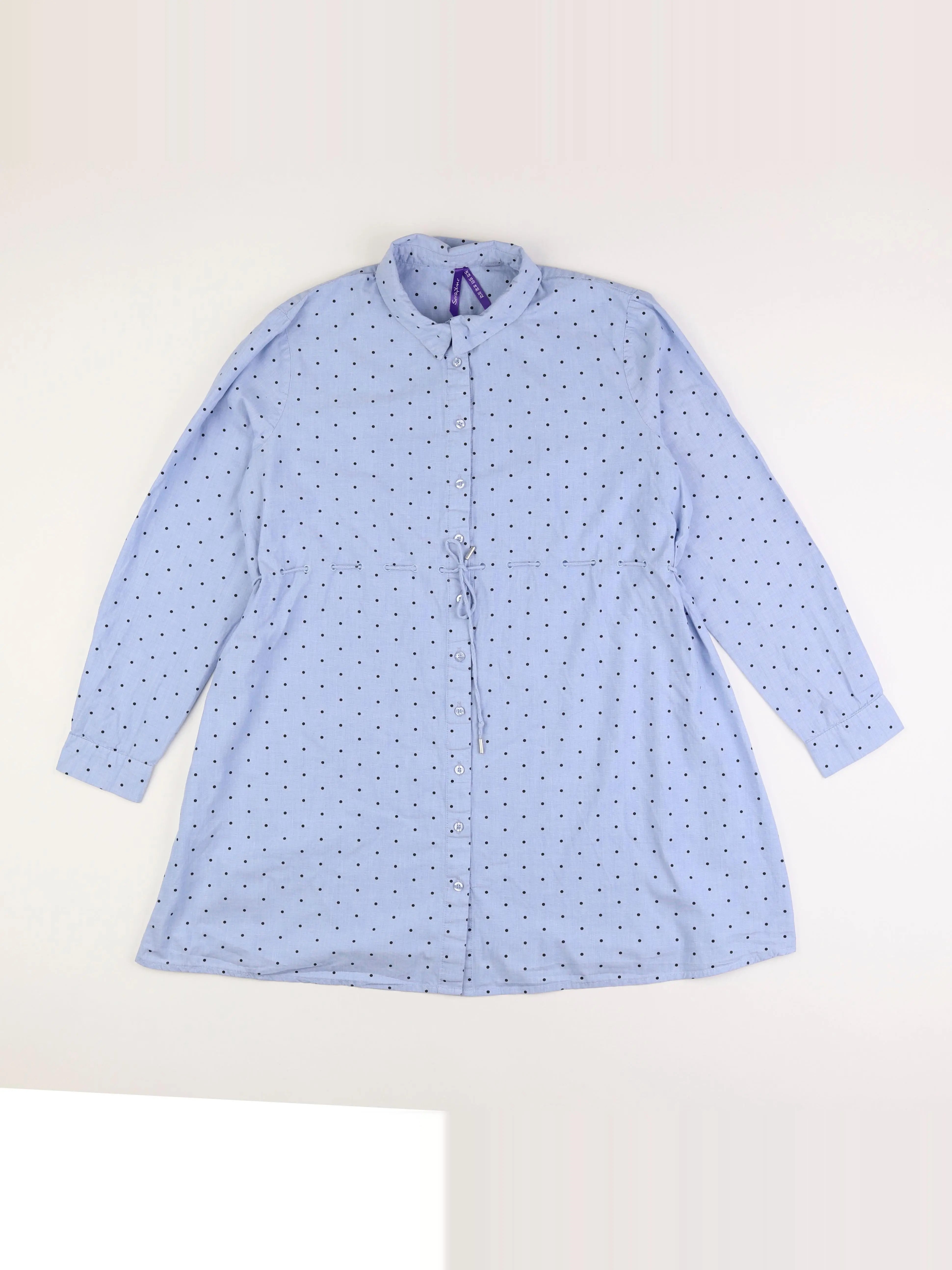 Seraphine - blouse grossesse bleu - 44