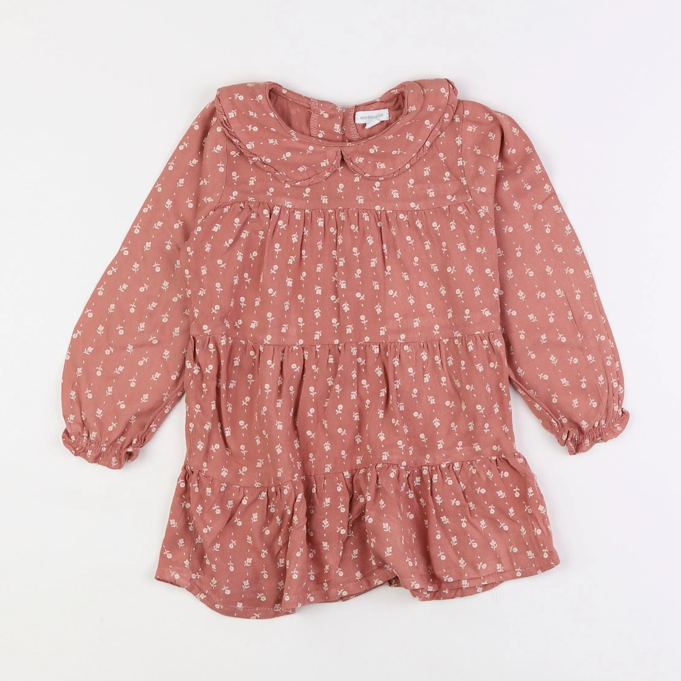 Vertbaudet - robe rose - 2 ans
