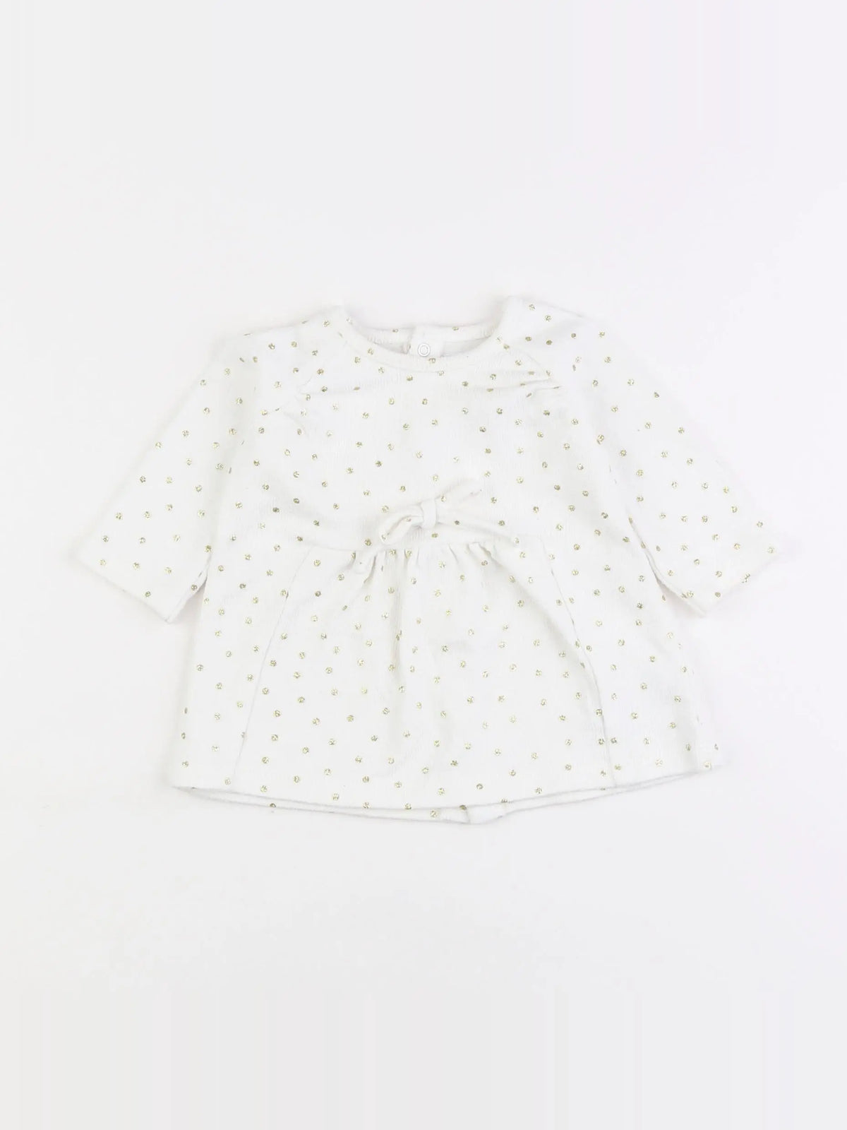 Vertbaudet - robe blanc - 3 mois