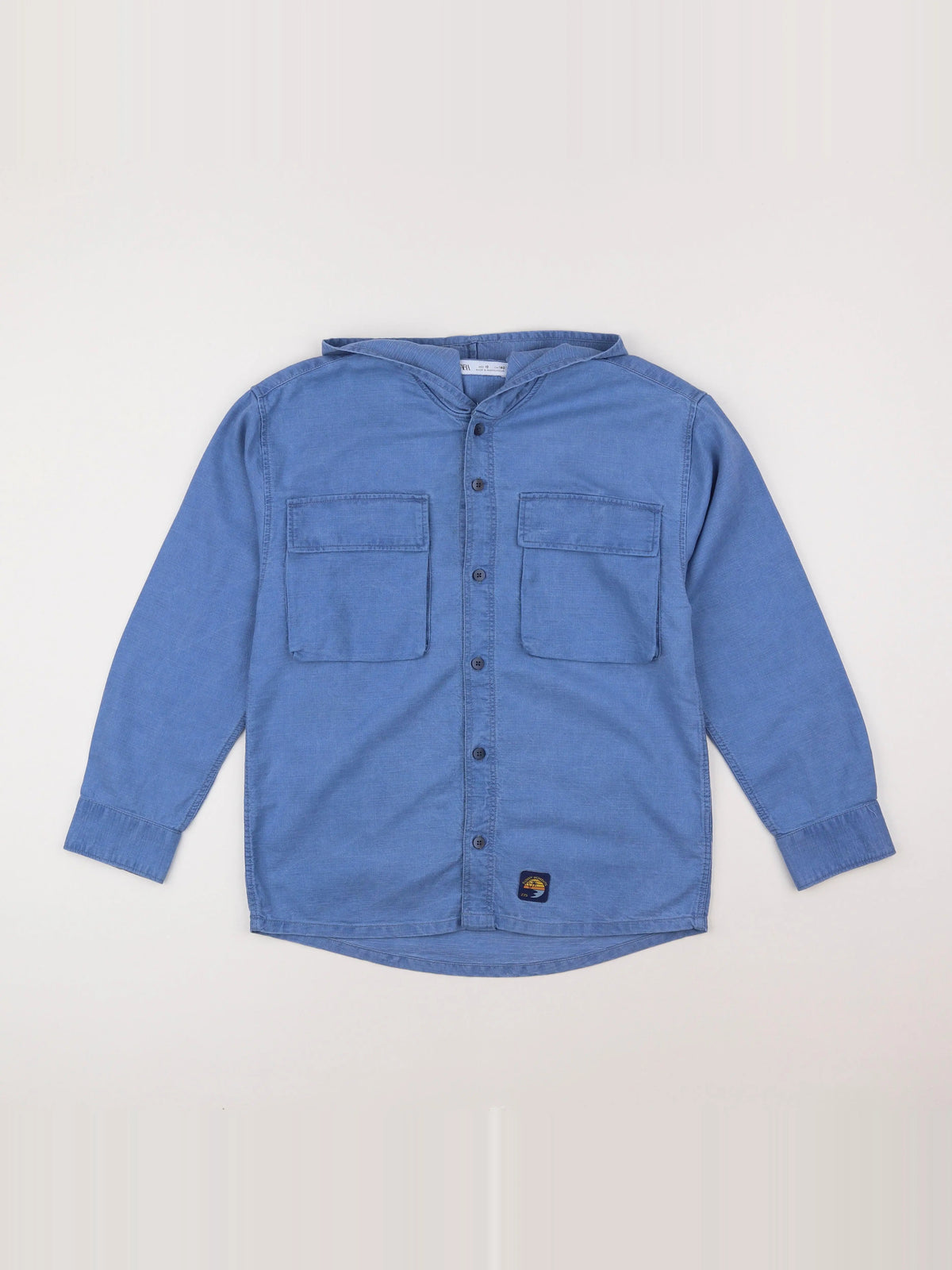 Zara - chemise bleu - 10 ans