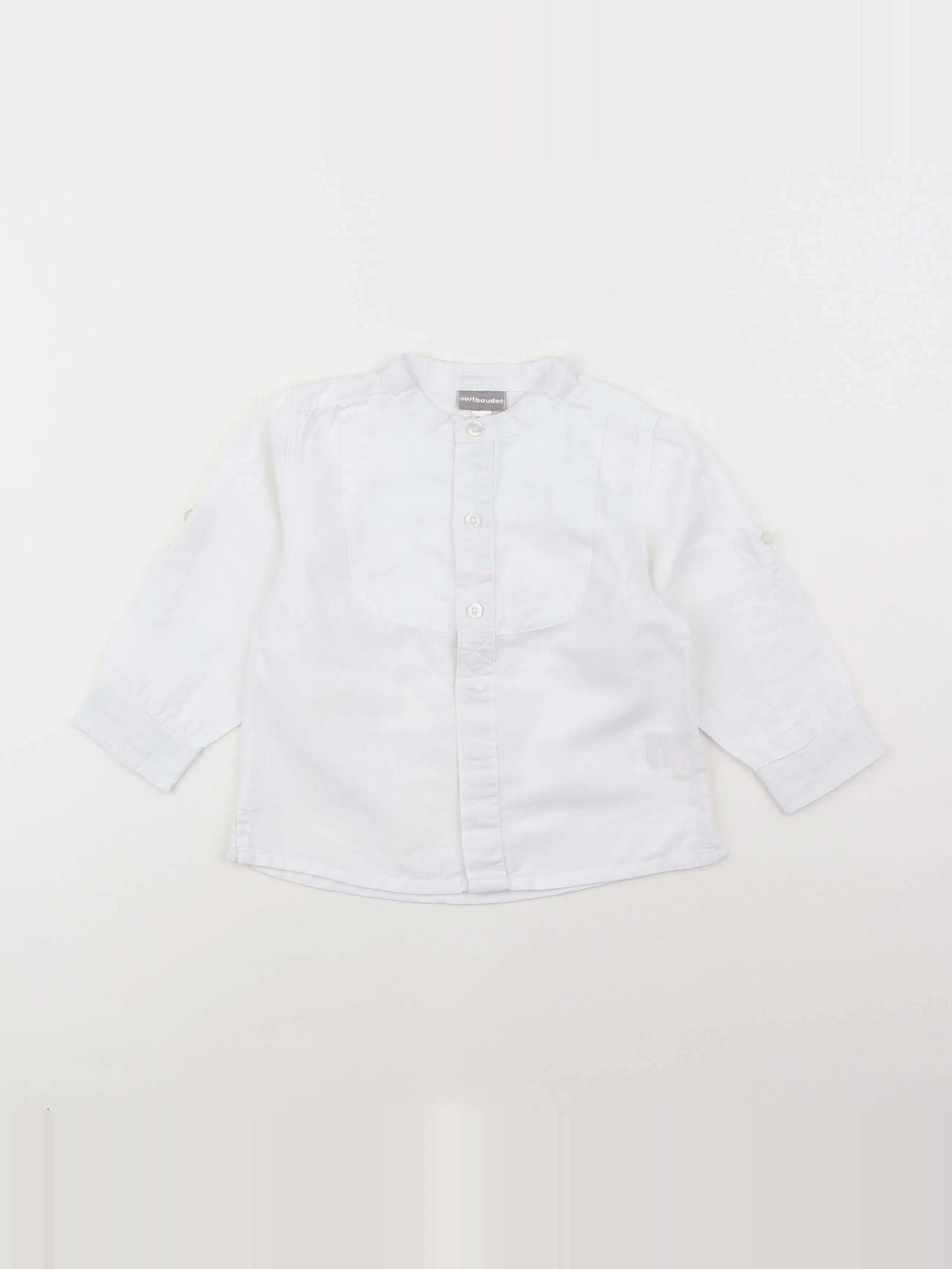 Vertbaudet - chemise blanc - 2 ans