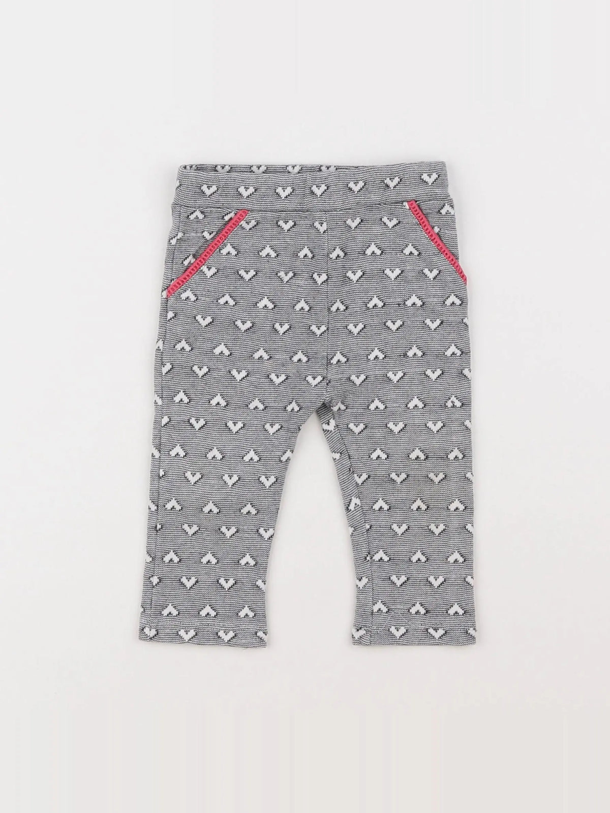 IKKS - legging gris - 6 mois