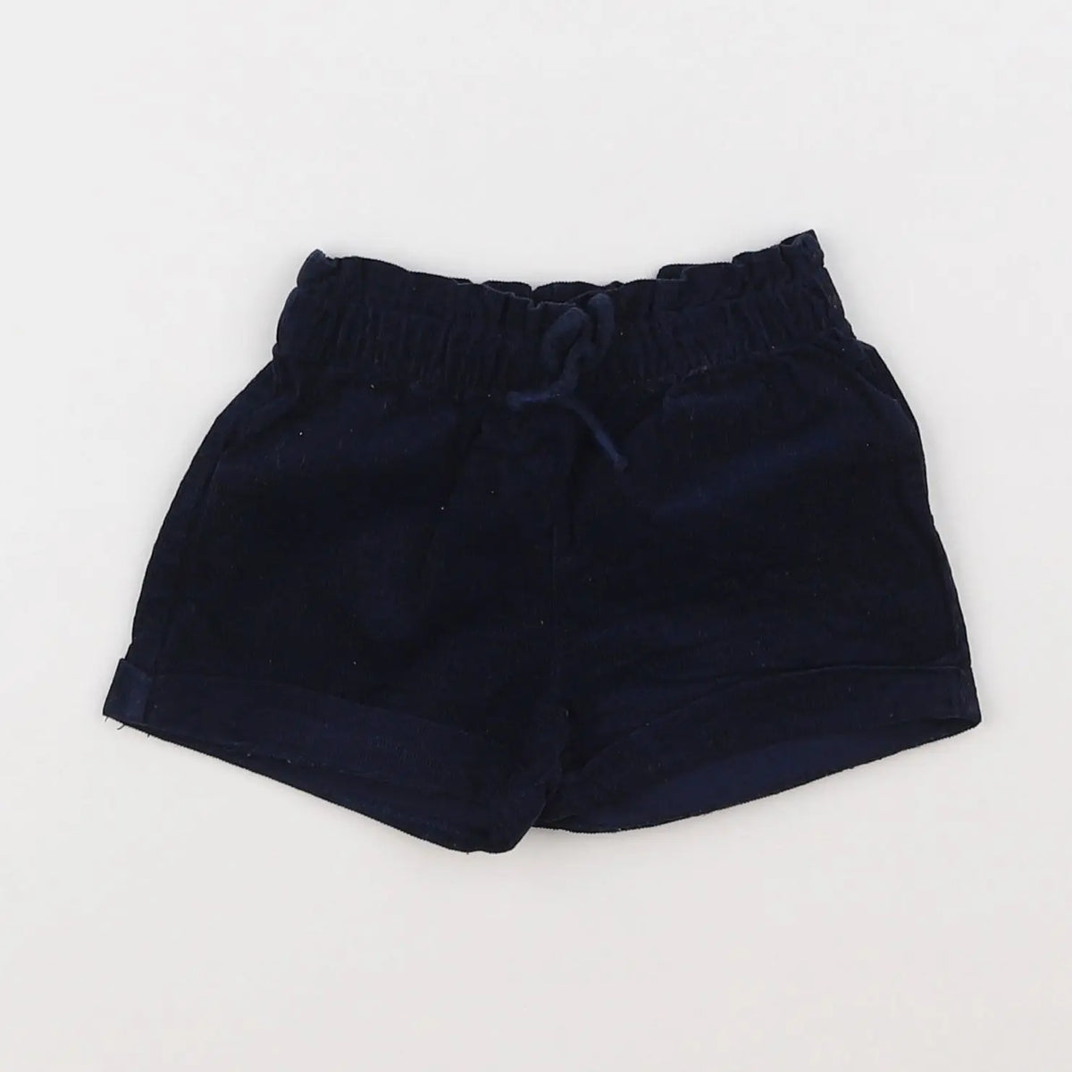 Vertbaudet - short bleu - 9 mois