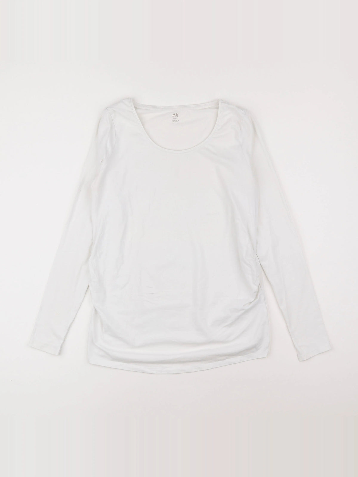 H&M - tee-shirt grossesse blanc - 40 à 42
