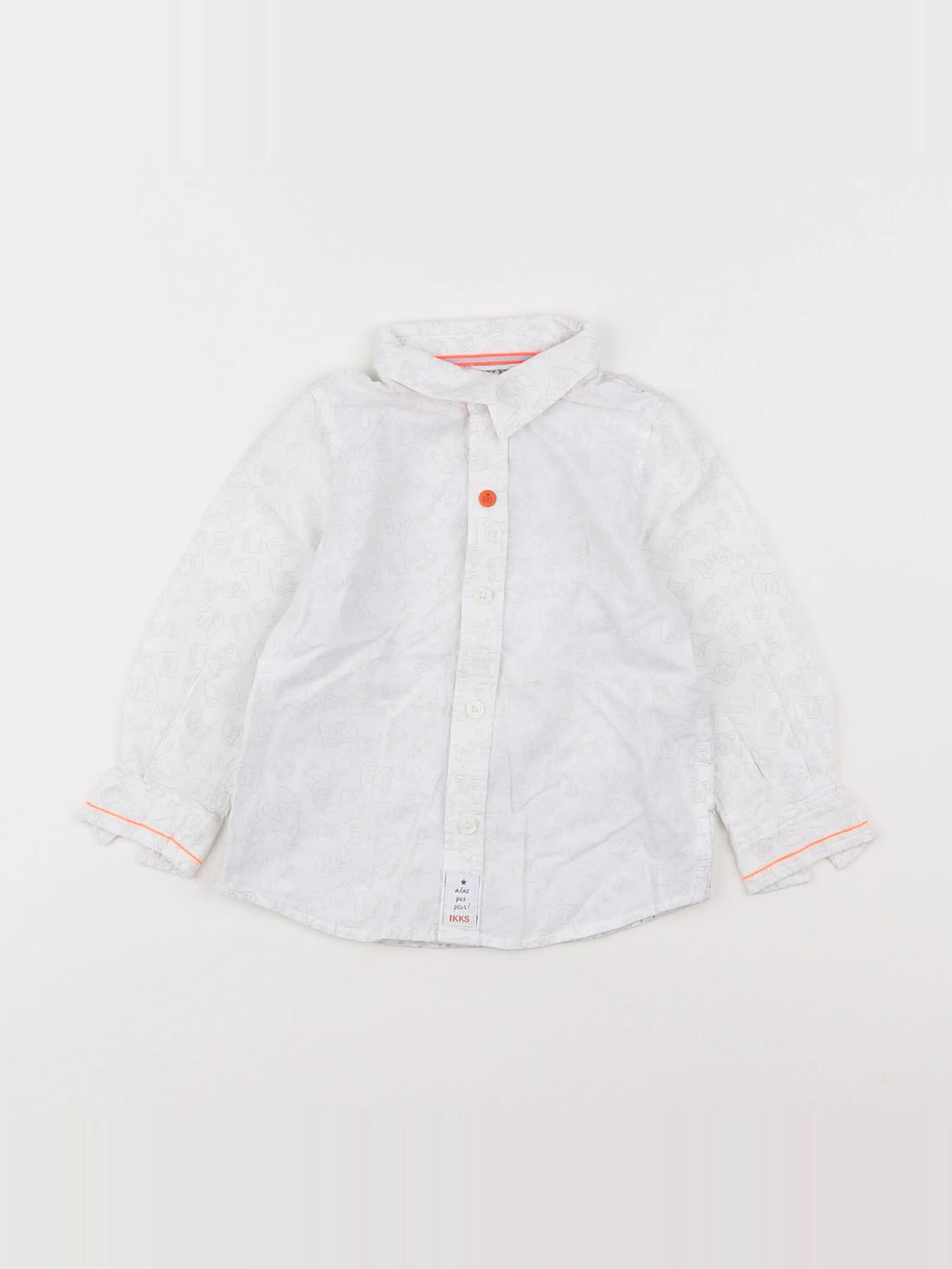 IKKS - chemise blanc - 18 mois