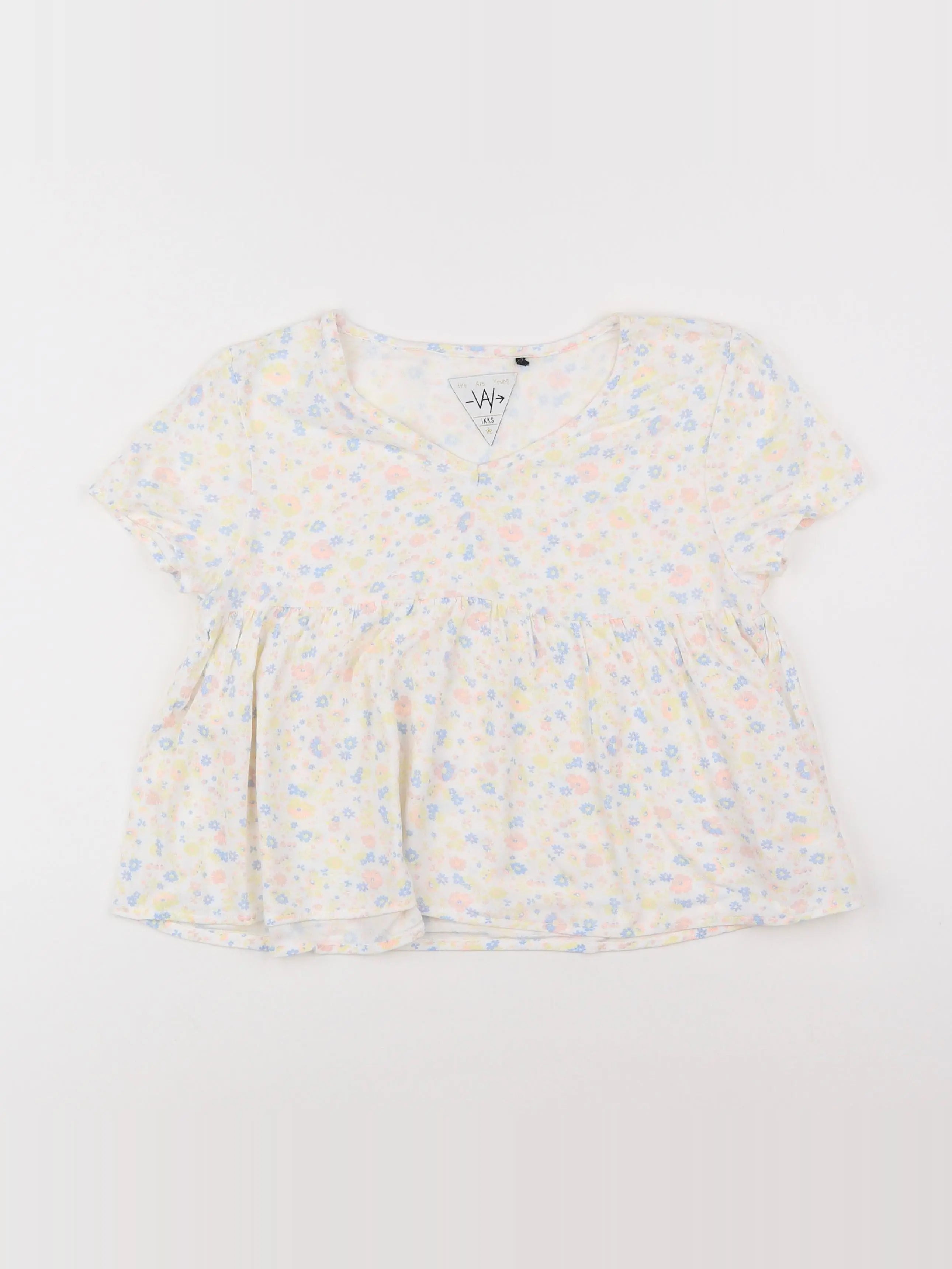 IKKS - blouse blanc - 12 ans