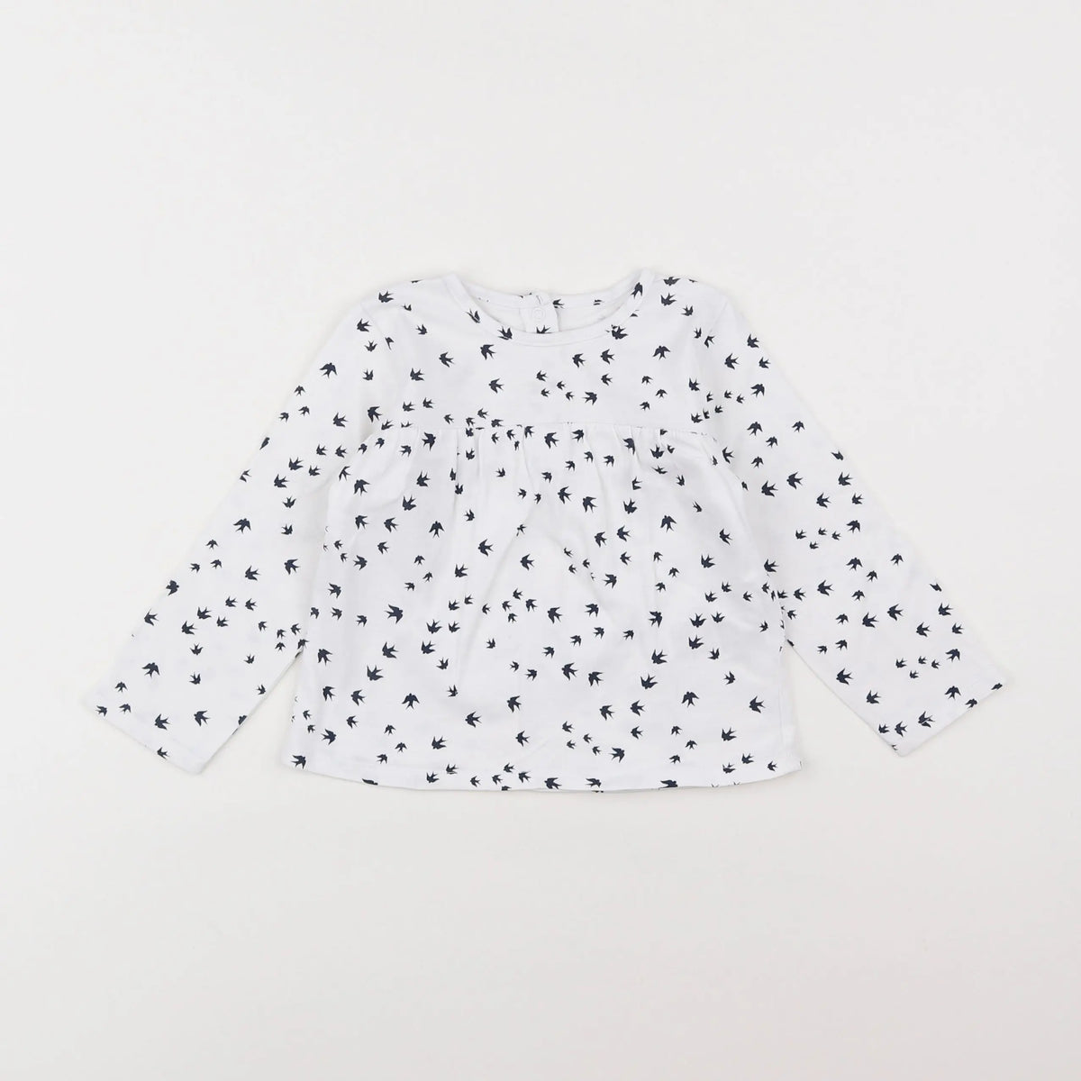 Vertbaudet - tee-shirt noir - 18 mois