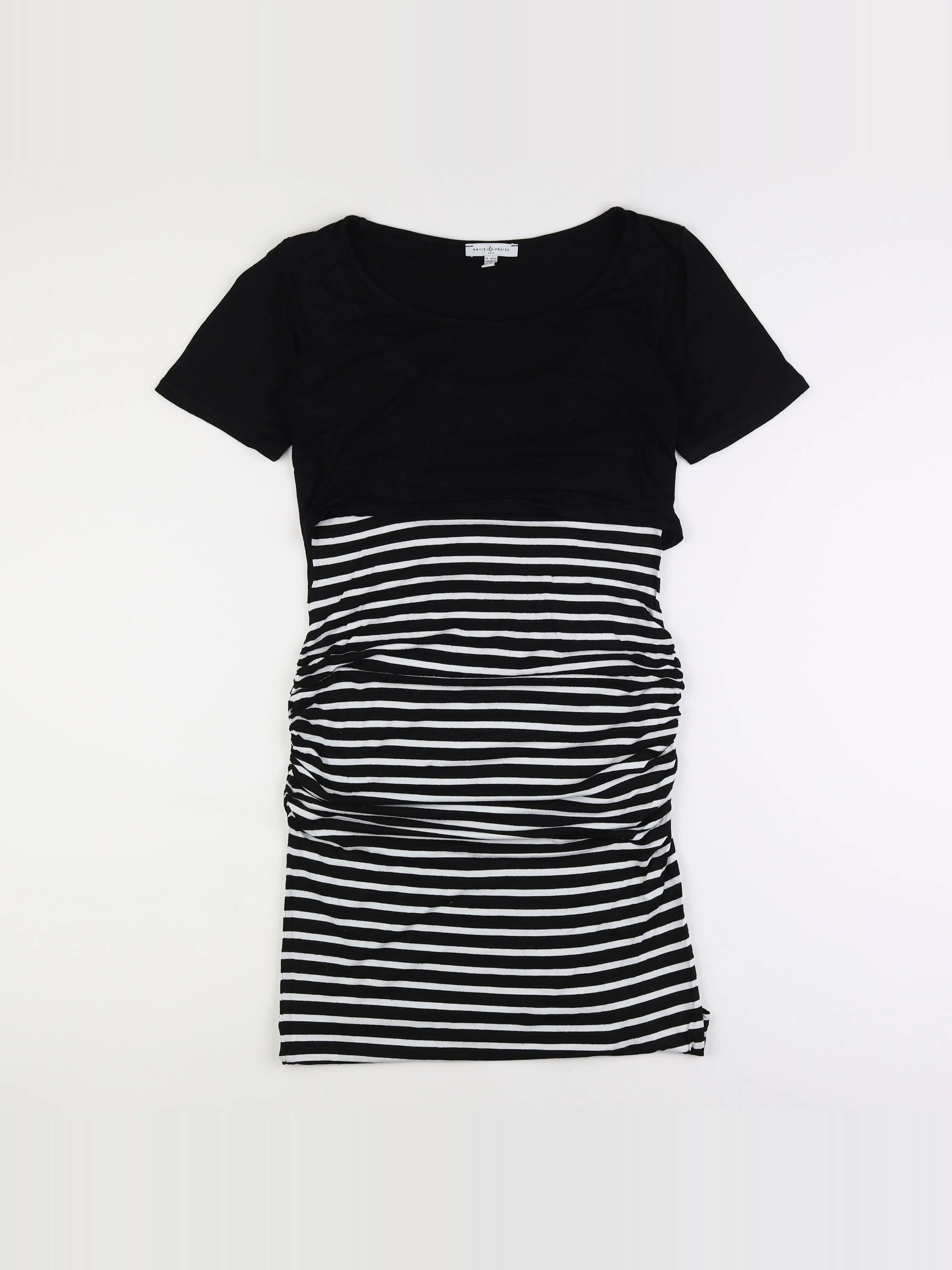Envie de fraise - robe grossesse noir - 40 à 42