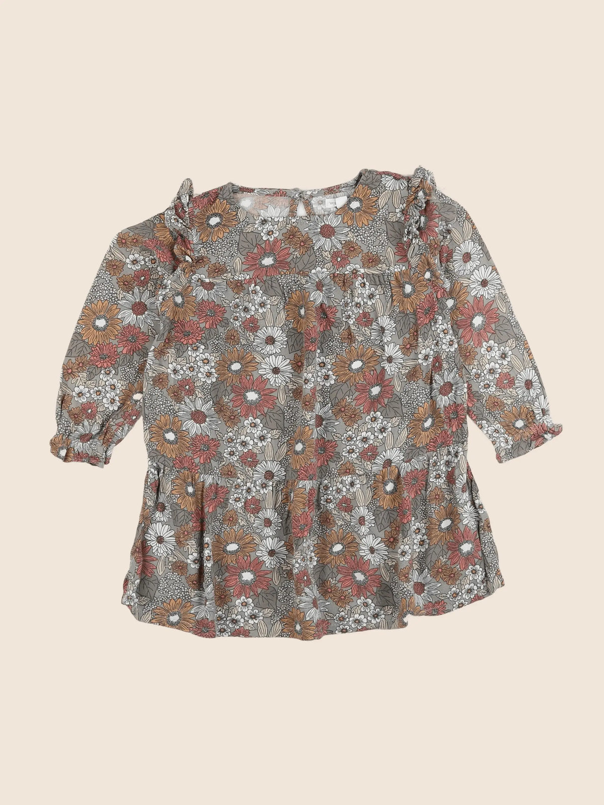 Vertbaudet - robe multicolore - 3 ans