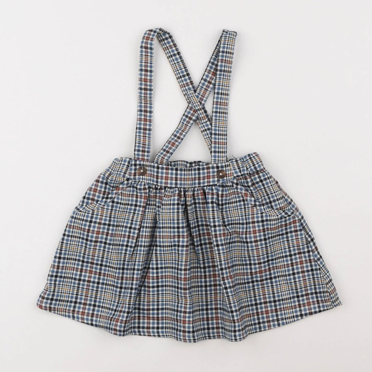 Vertbaudet - jupe bleu - 2 ans