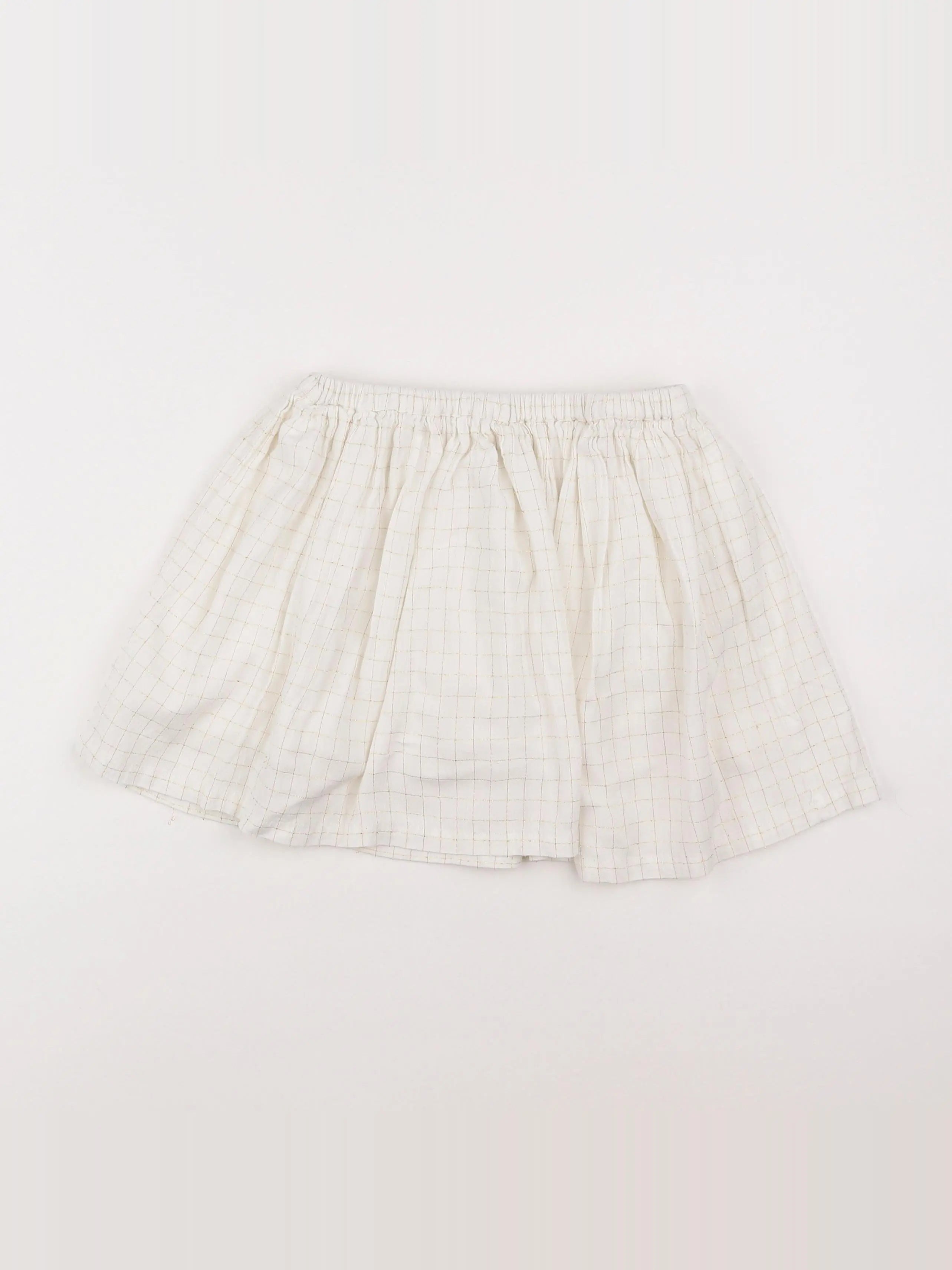 Bonton - jupe blanc - 10 ans