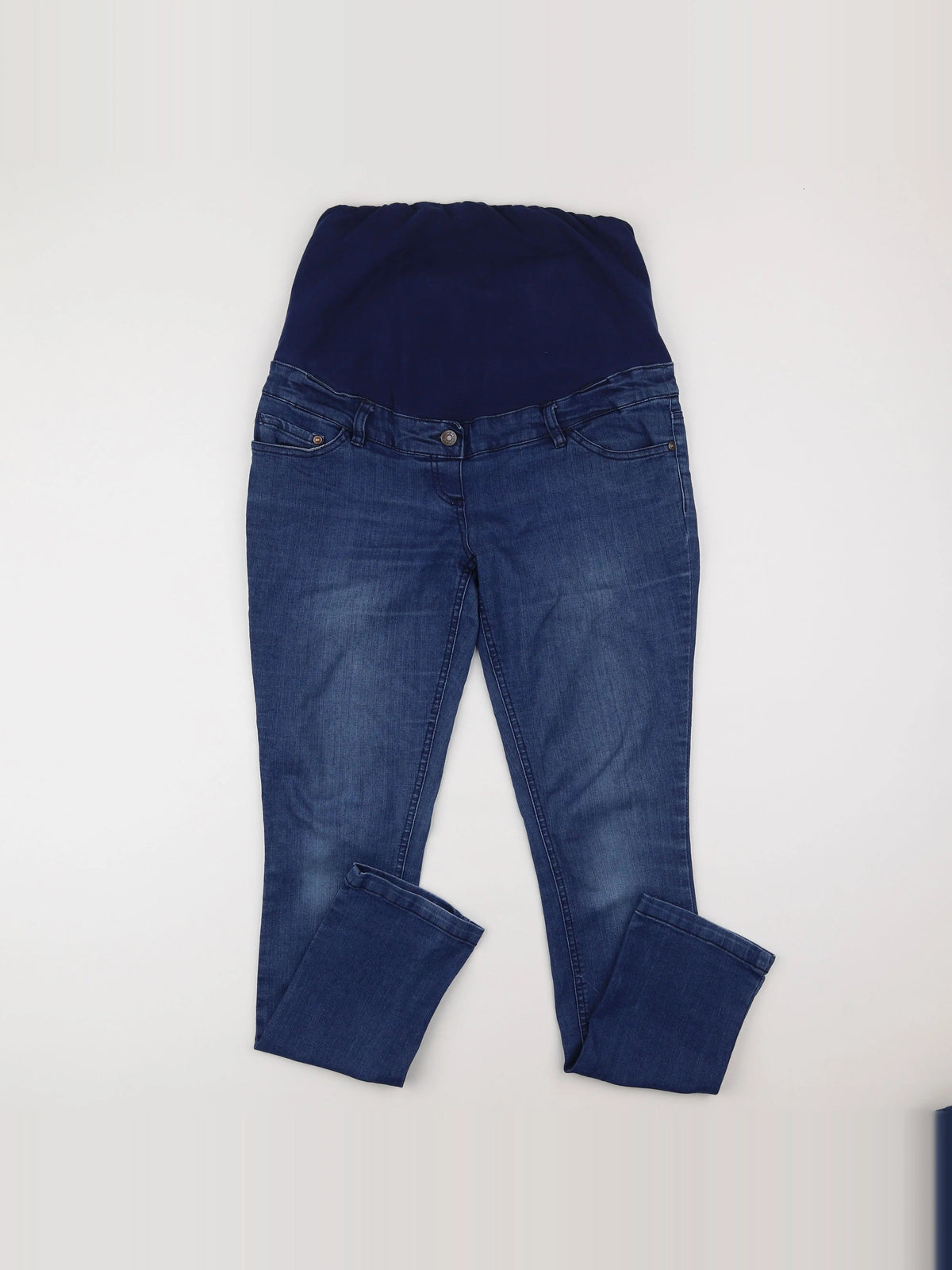 Vertbaudet - jean grossesse bleu - 38