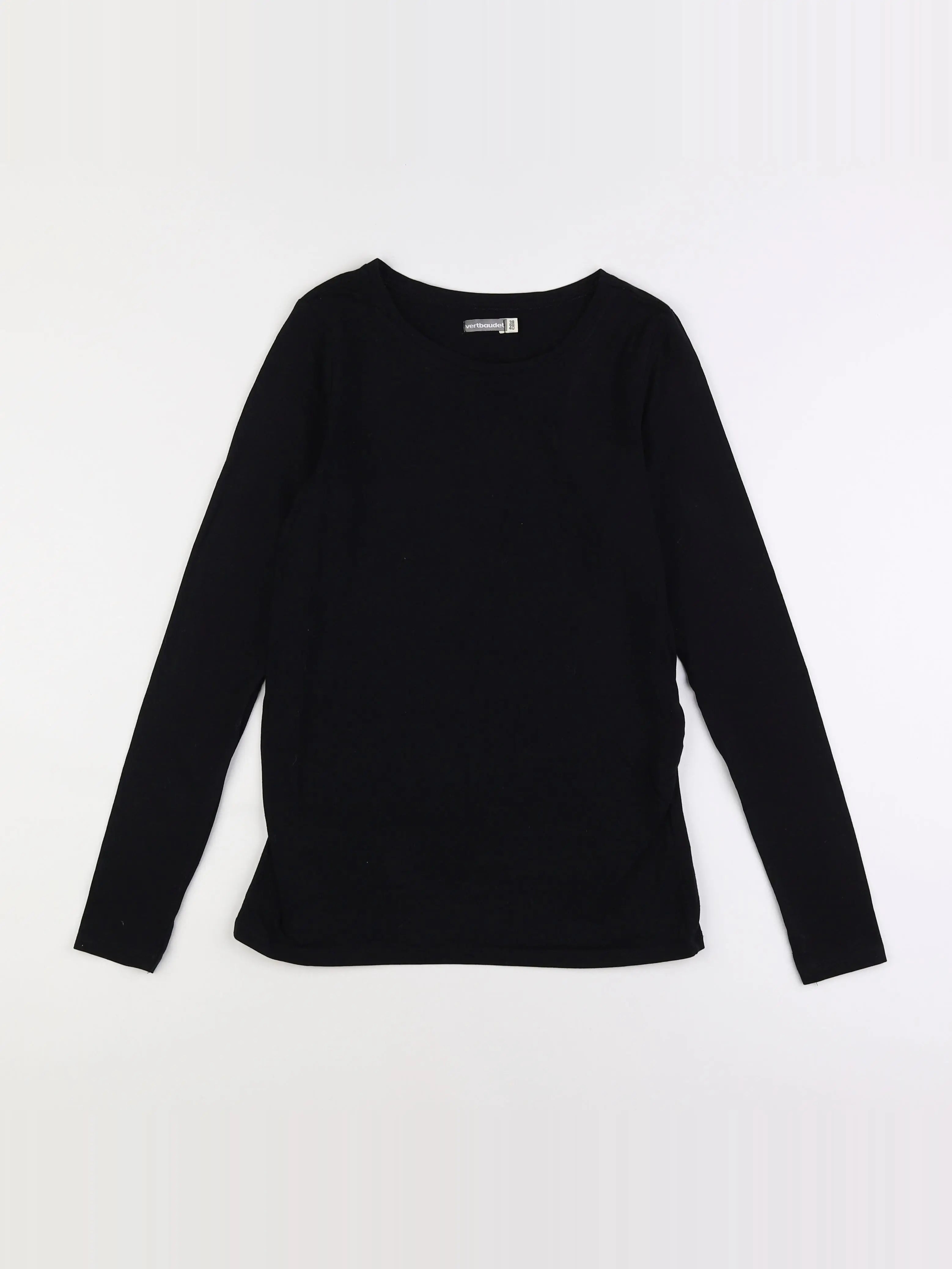 Vertbaudet - tee-shirt grossesse noir - 38 à 40