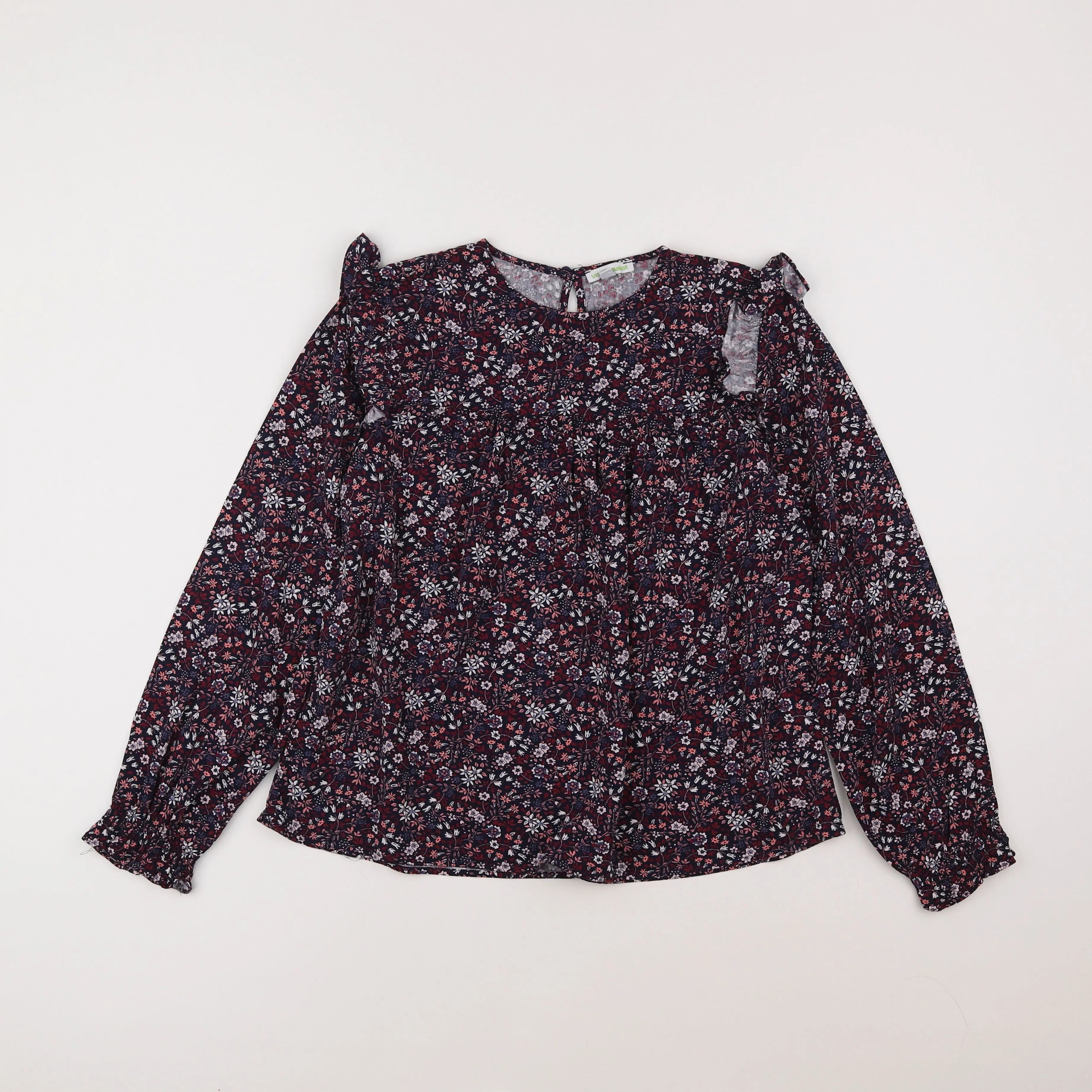 Vertbaudet - blouse bleu - 12 ans