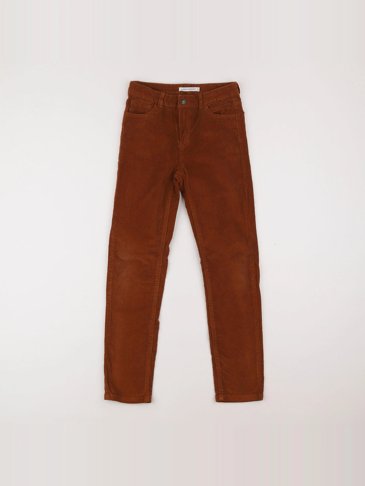Monoprix - pantalon marron - 10 ans
