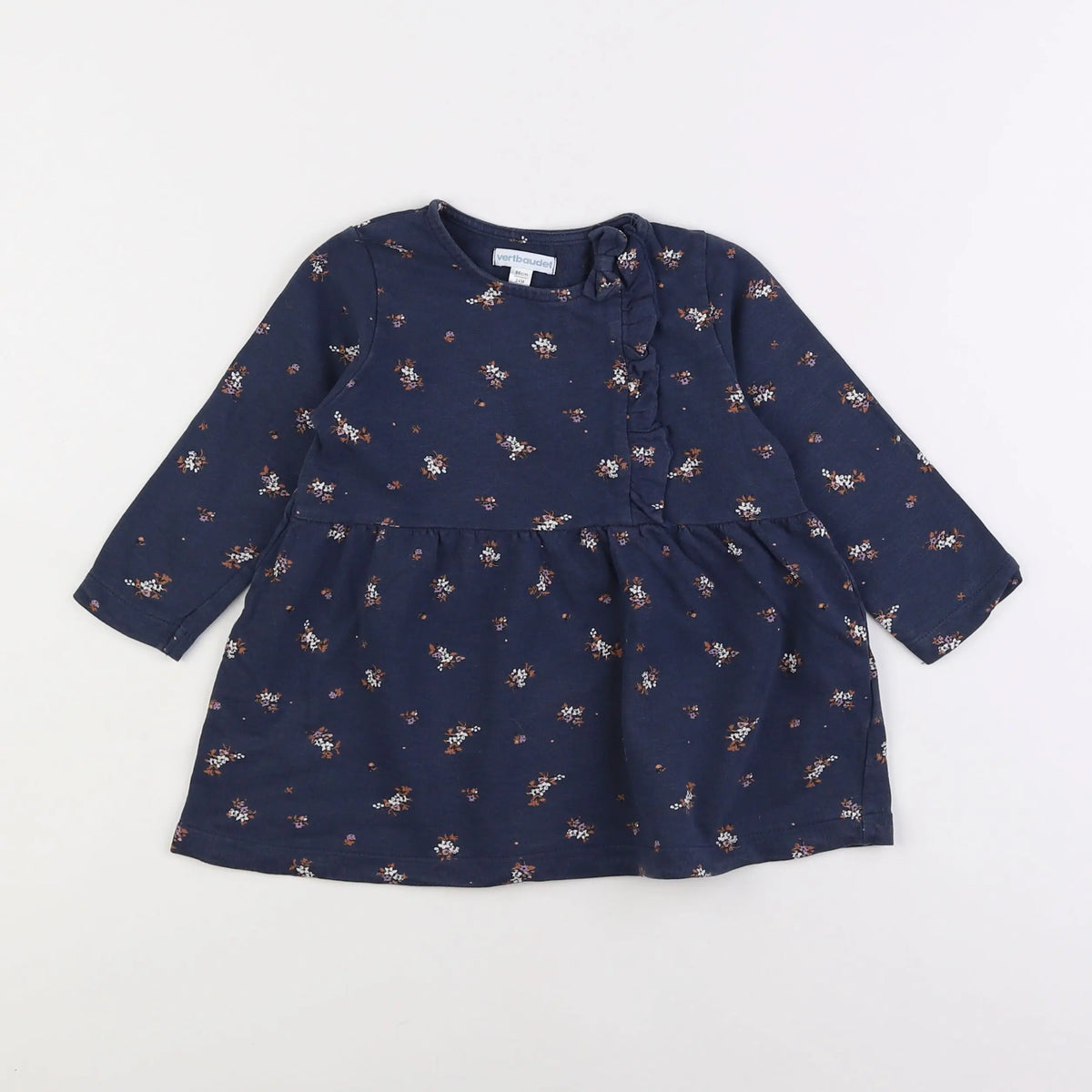 Vertbaudet - robe bleu - 2 ans