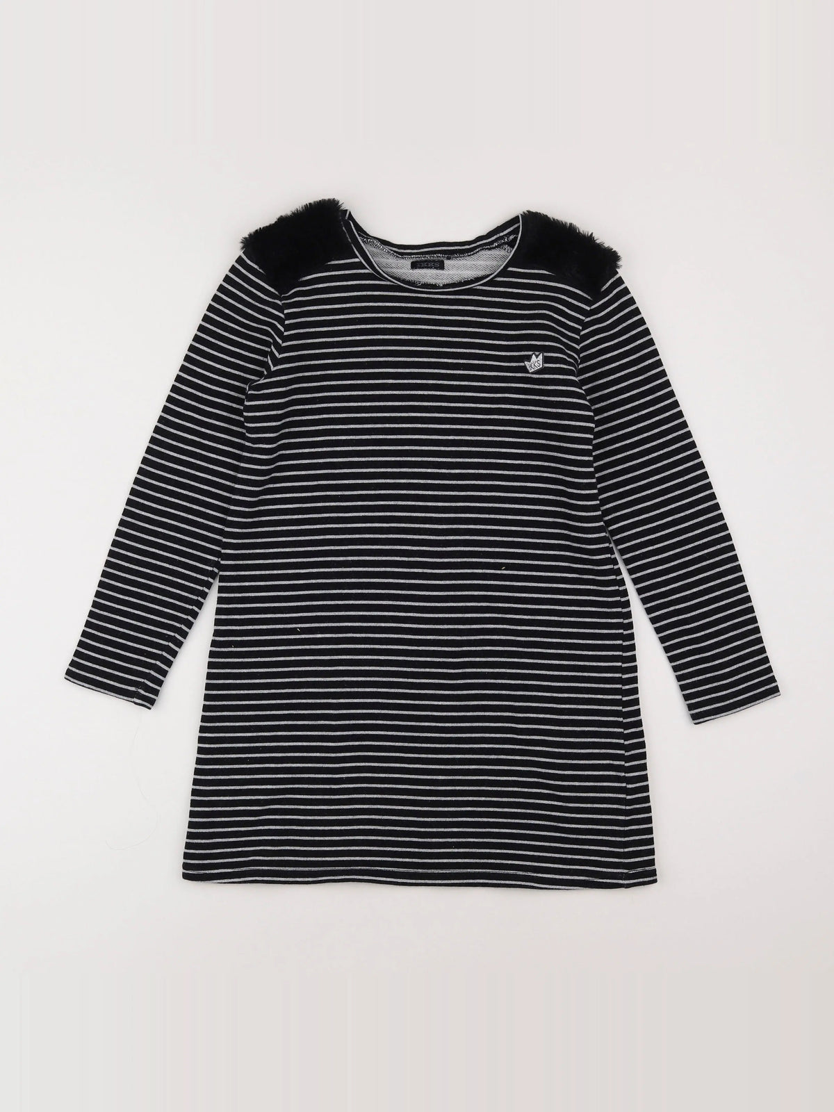 IKKS - robe noir - 10 ans