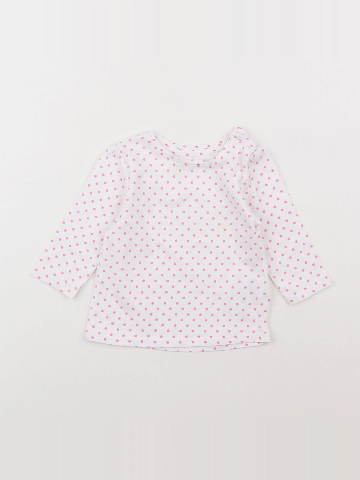 Vertbaudet - tee-shirt blanc - 3 mois