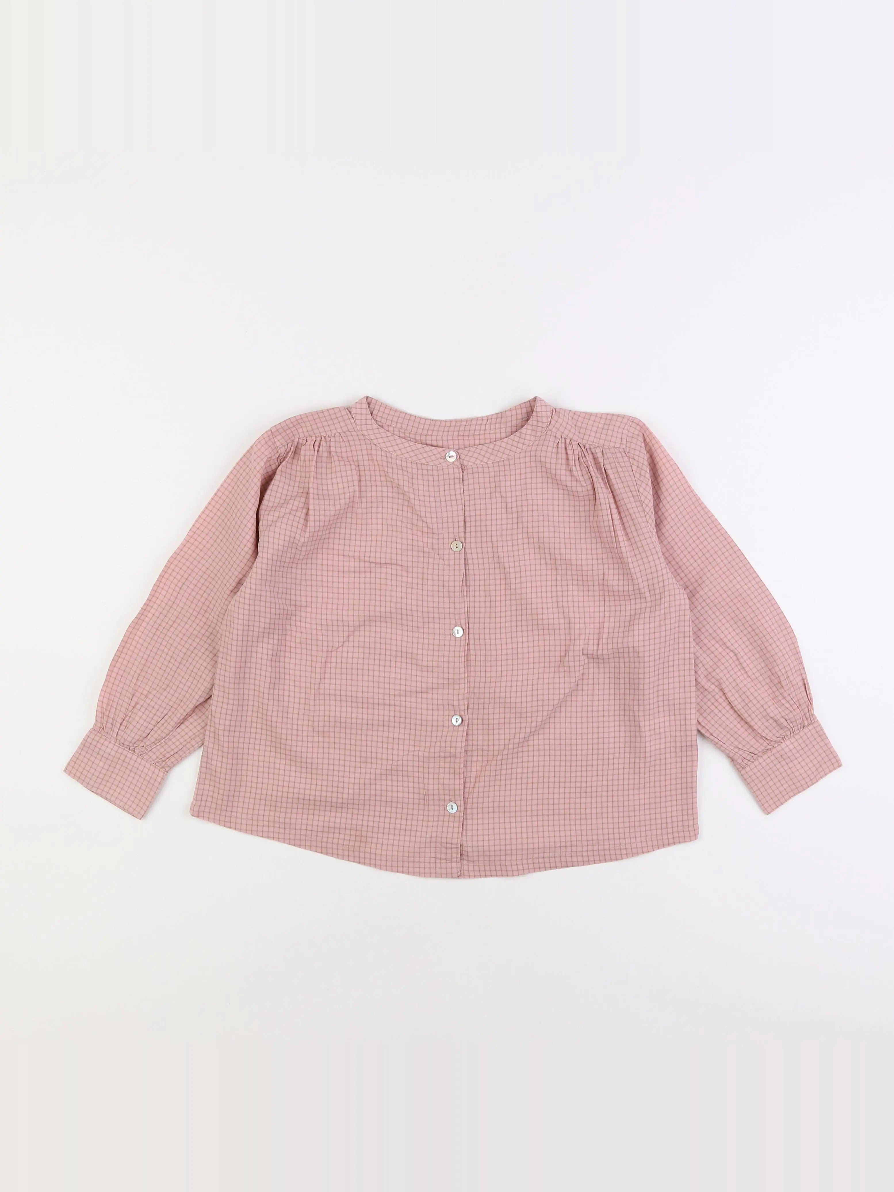 Eden & Victor - blouse rose - 8 ans